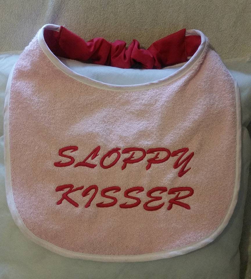 Large Breed Dog Bib: Absorbent Terry Towel, Newfoundland St Bernard