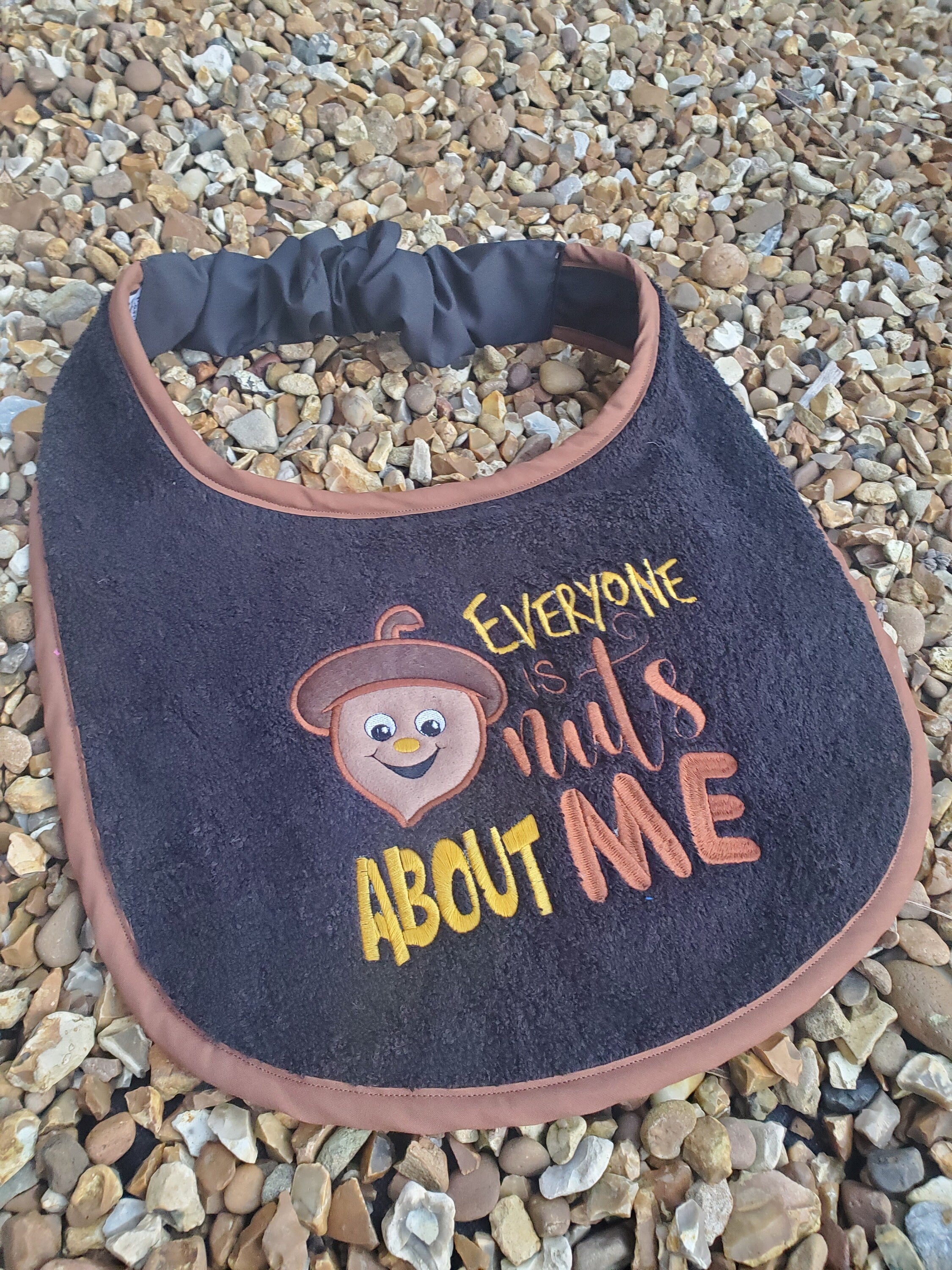 Large Breed Dog Bib: Absorbent Terry Towel, Newfoundland, St Bernard