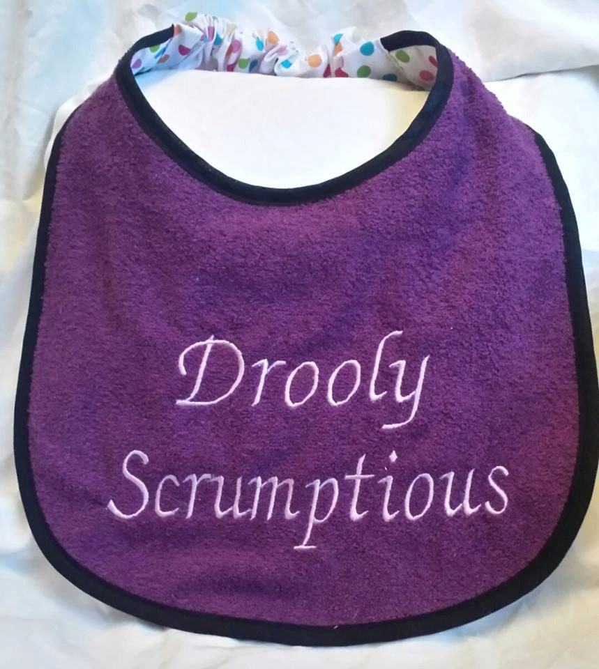 Large Breed Dog Bib: Absorbent Terry Towel, Newfoundland Drool Slobber