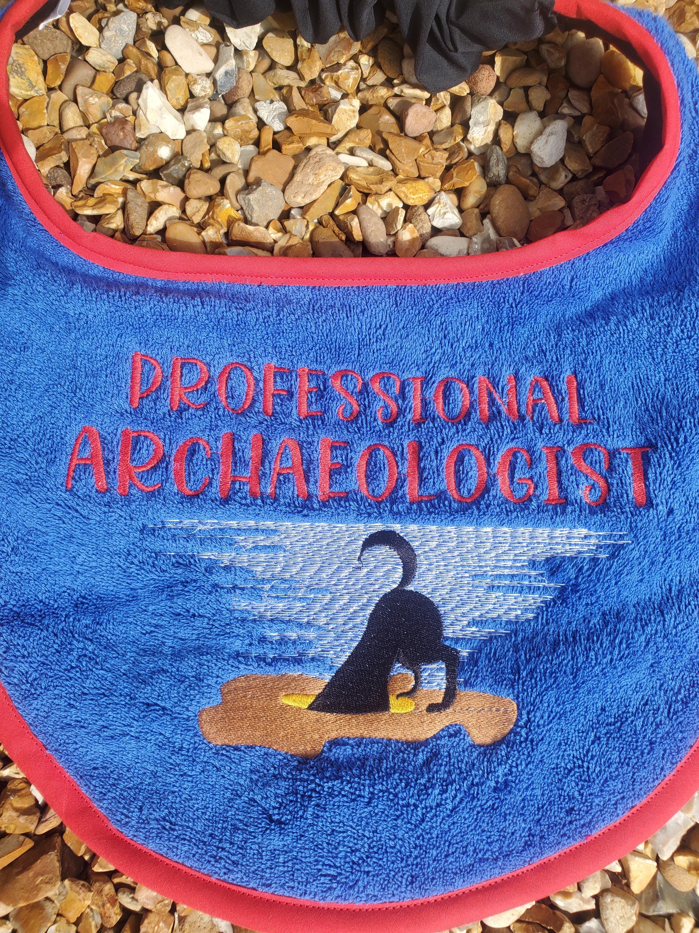 Large Breed Dog Bib: Absorbent Terry Towel, Newfoundland, Personalized