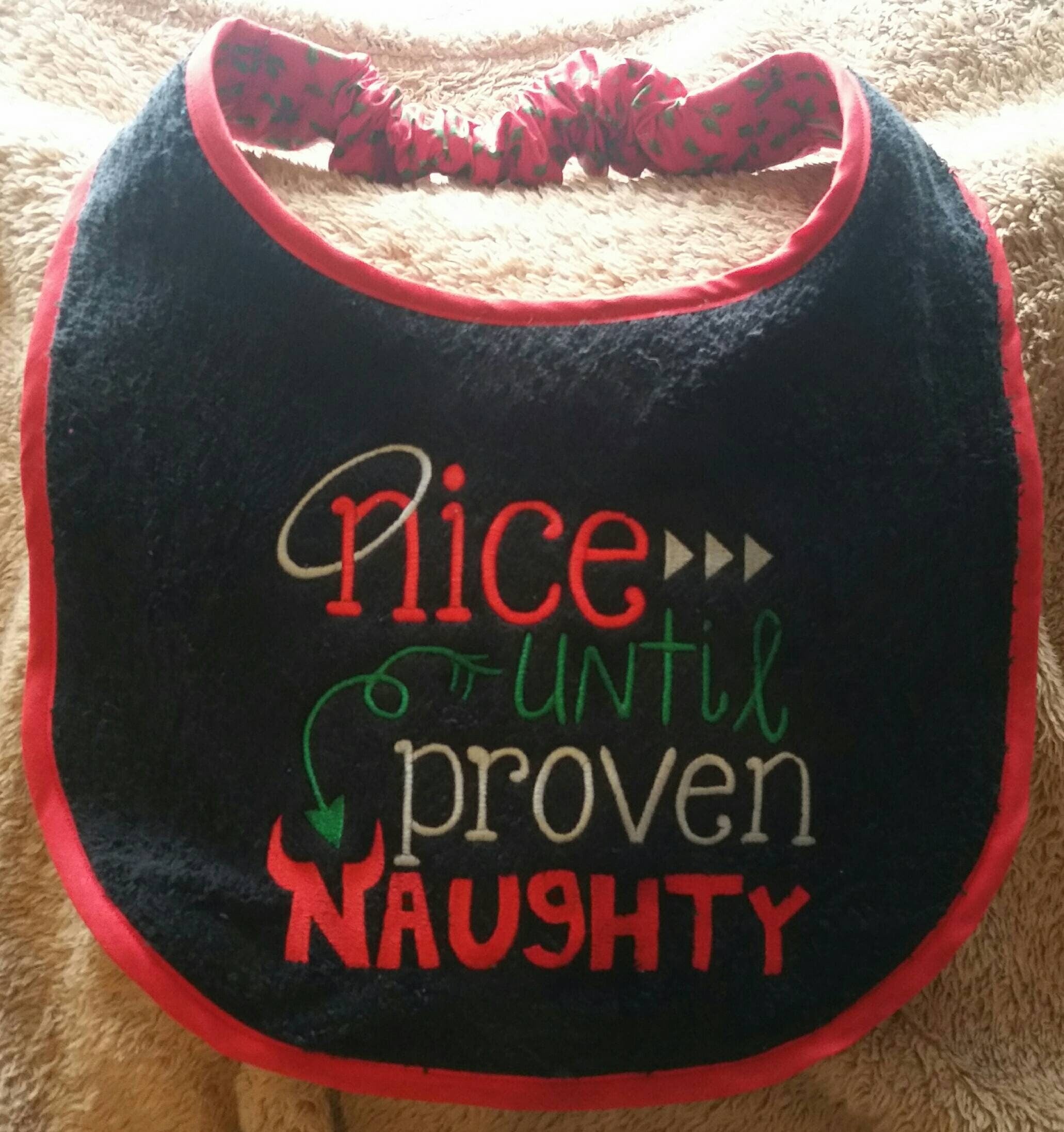Large Breed Dog Bib: Absorbent Terry Towel, Newfoundland St Bernard