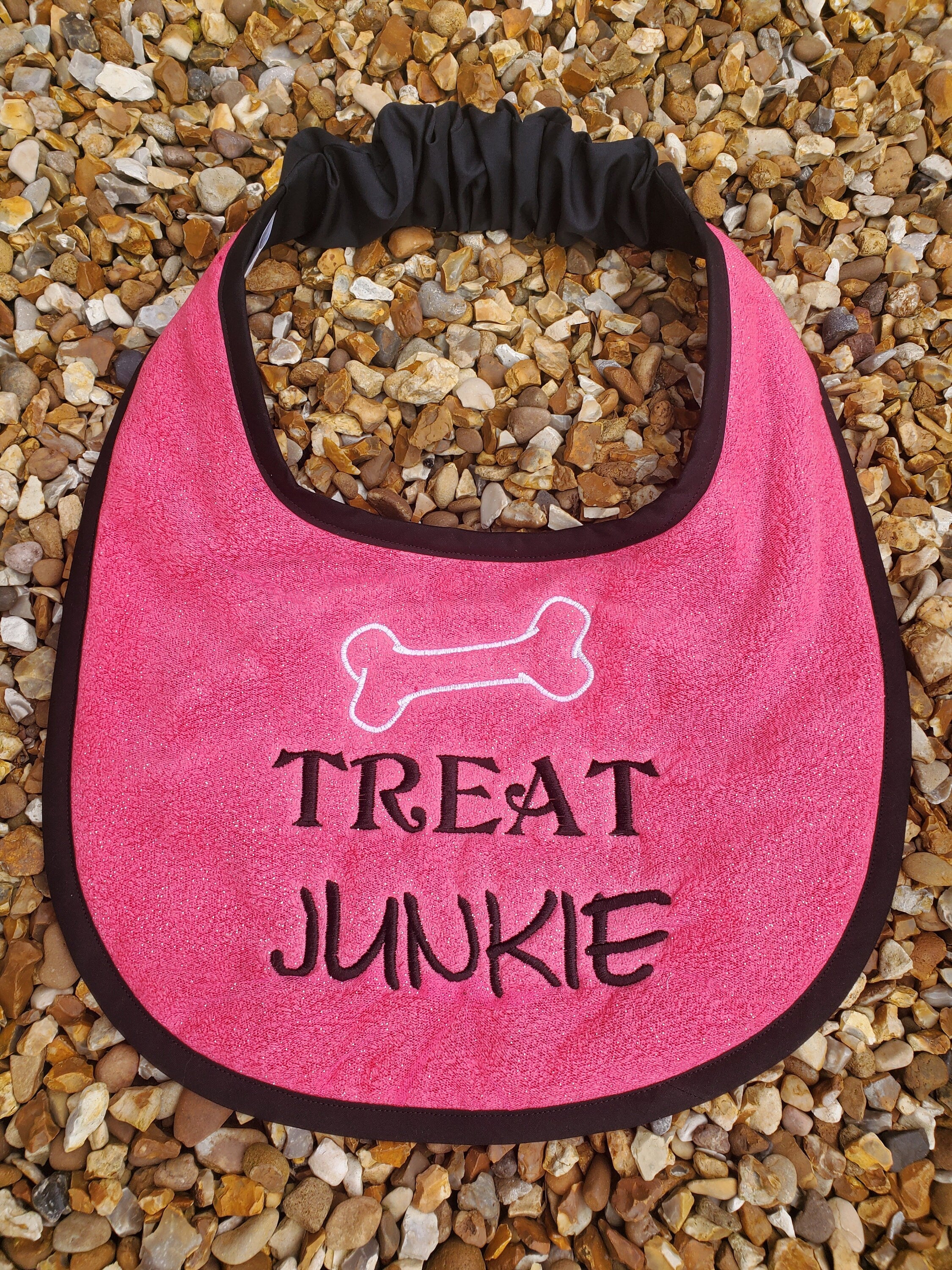 Large Breed Dog Bib: Absorbent Terry Towel, Newfoundland, Personalized