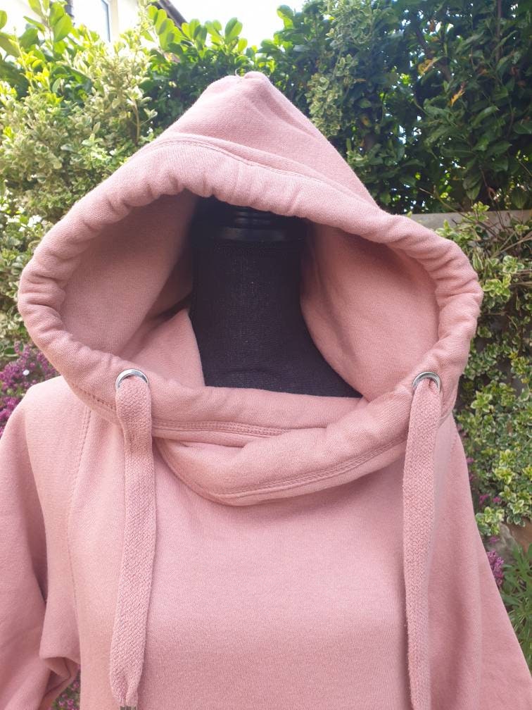 Personalized Embroidered Cross Neck Hoodie: Custom Logo Unisex Sweatshirt