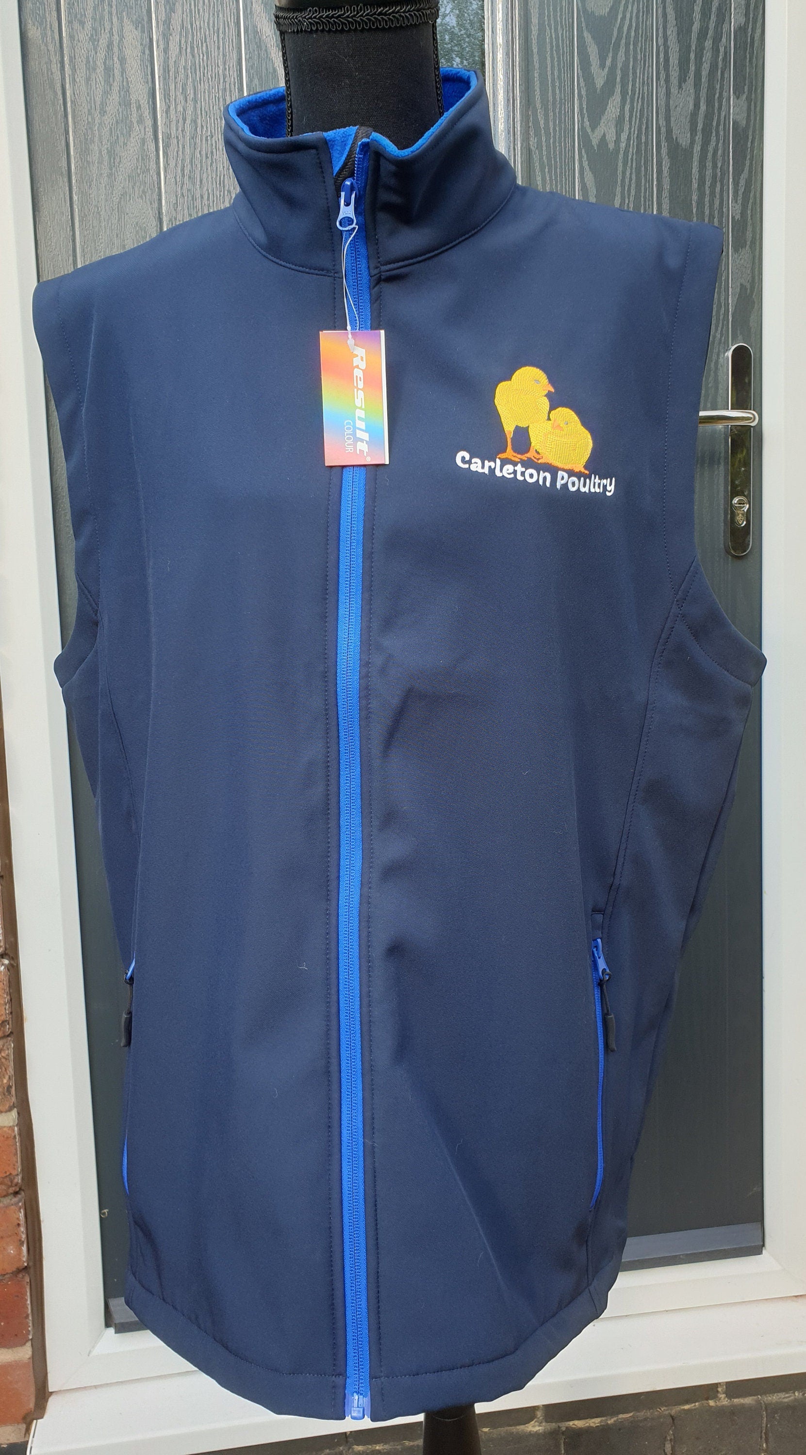 Custom Embroidered Softshell Body Warmer: Unisex Fleece Gilet