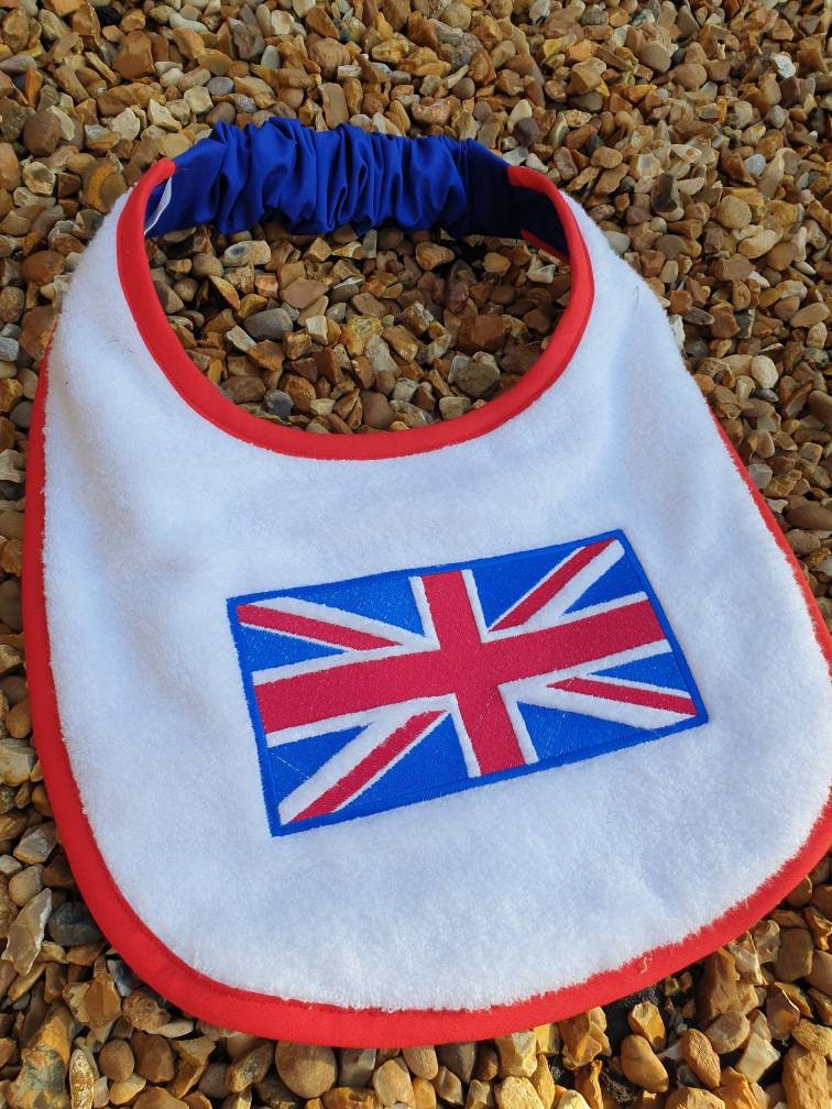 Large Breed Dog Bib: Absorbent Terry Towel, Newfoundland, St Bernard