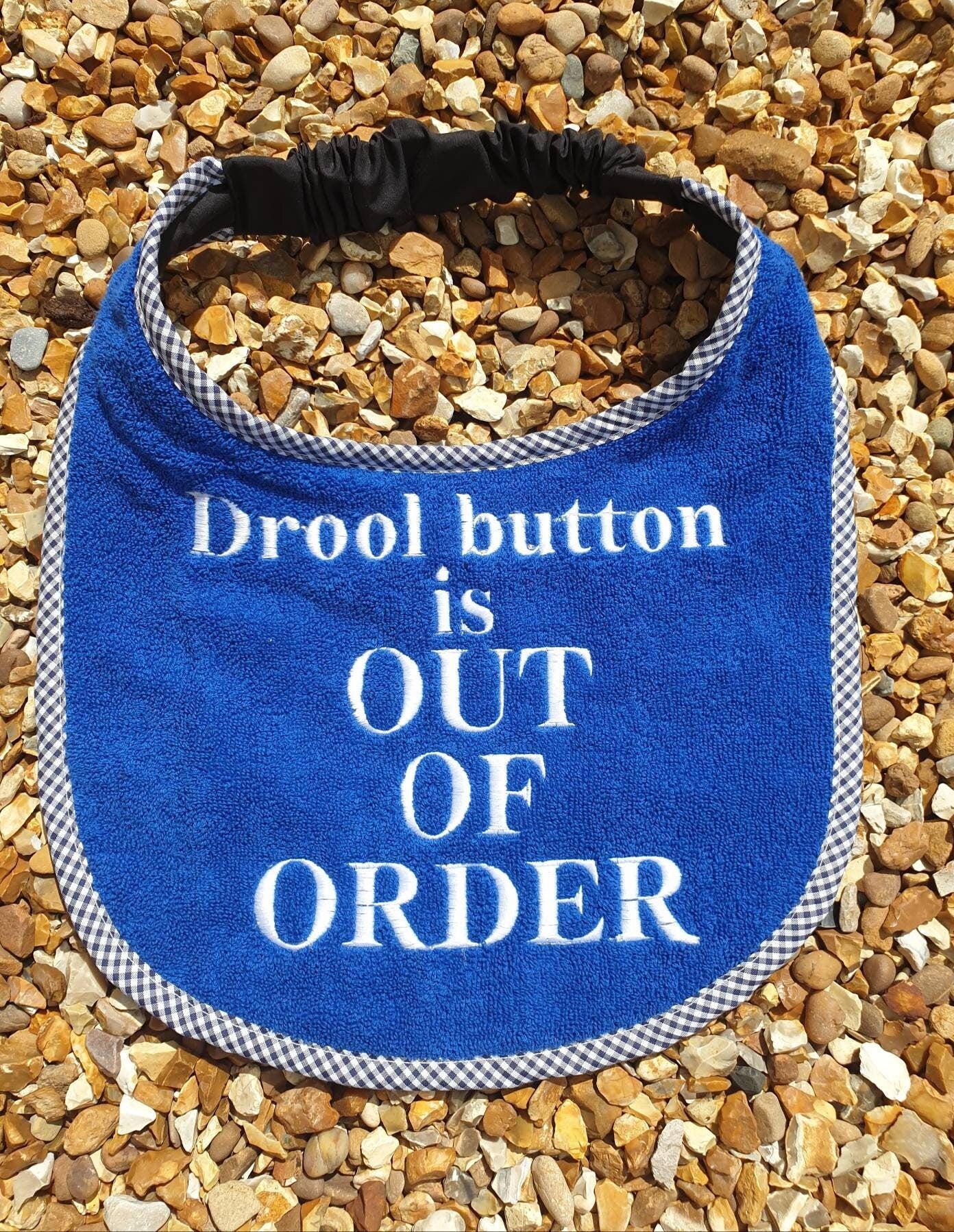 Large Breed Dog Bib: Absorbent Terry Towel, Newfoundland, Custom Option