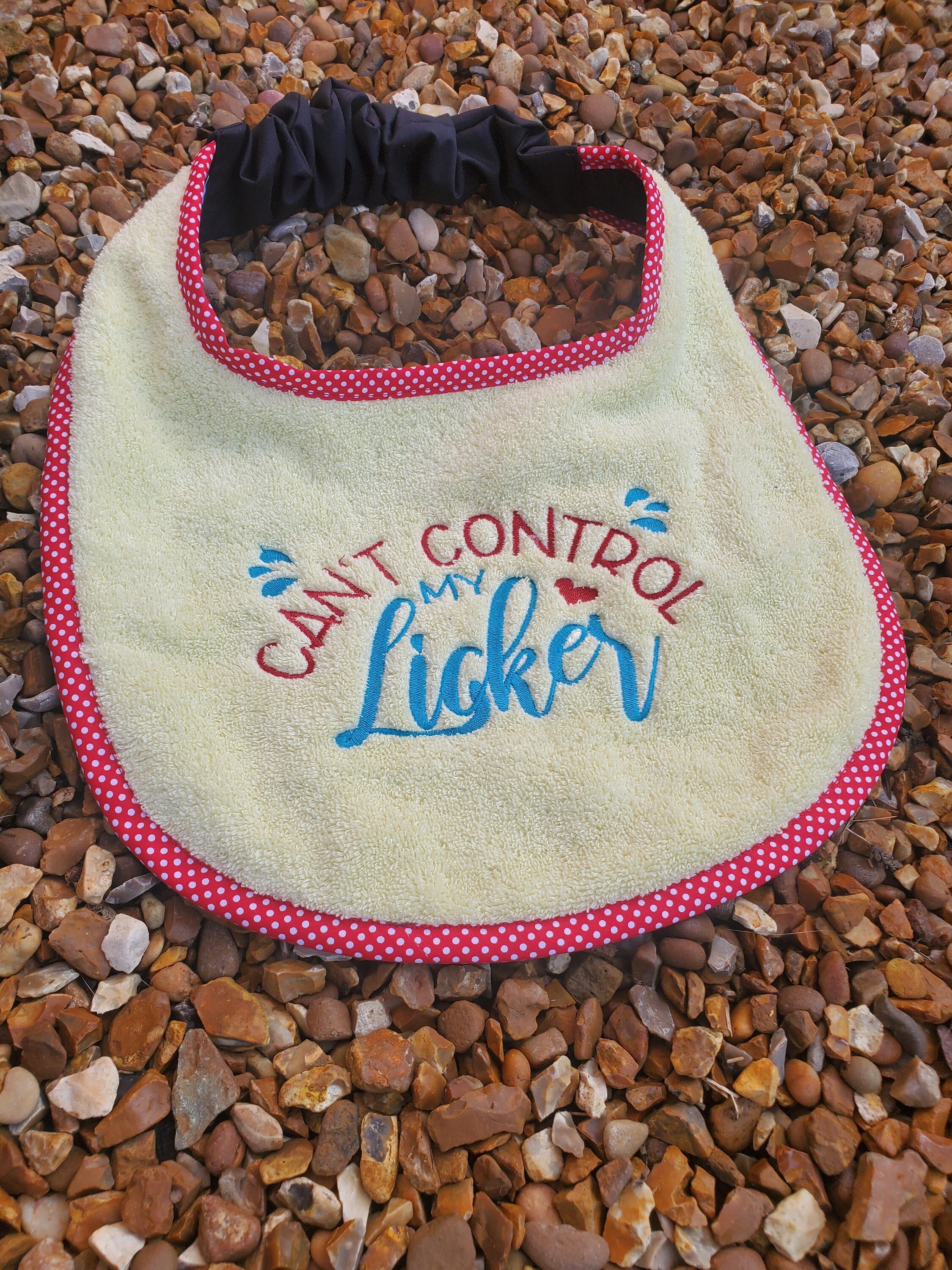 Large Breed Dog Bib: Absorbent Terry Towel, Newfoundland Drool Catcher