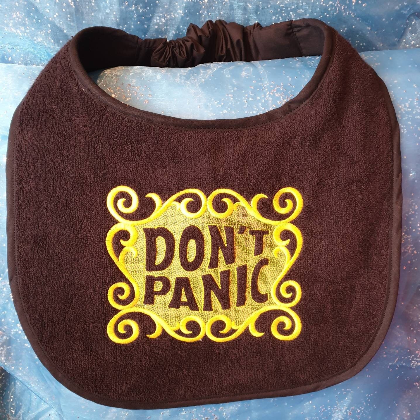 Large Breed Dog Bib: Absorbent Terry Towel, Newfoundland St Bernard