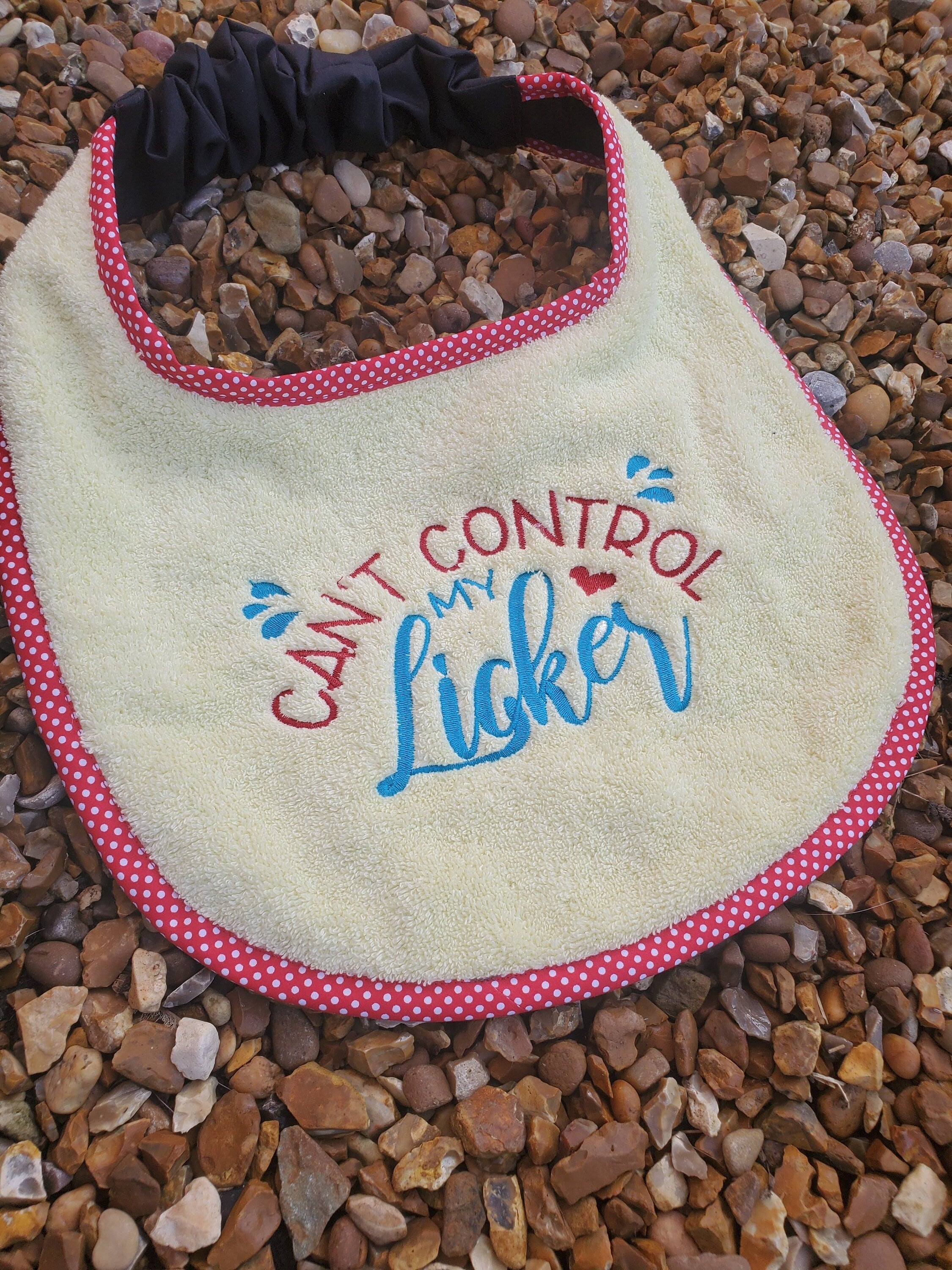 Large Breed Dog Bib: Absorbent Terry Towel, Newfoundland Drool Catcher