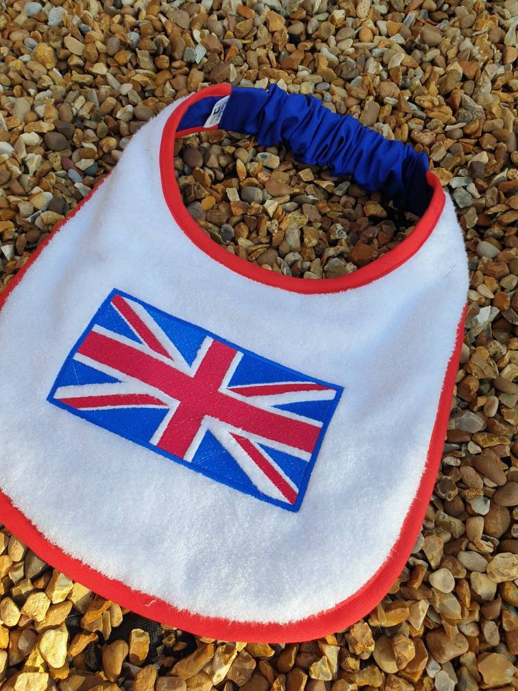Large Breed Dog Bib: Absorbent Terry Towel, Newfoundland, St Bernard
