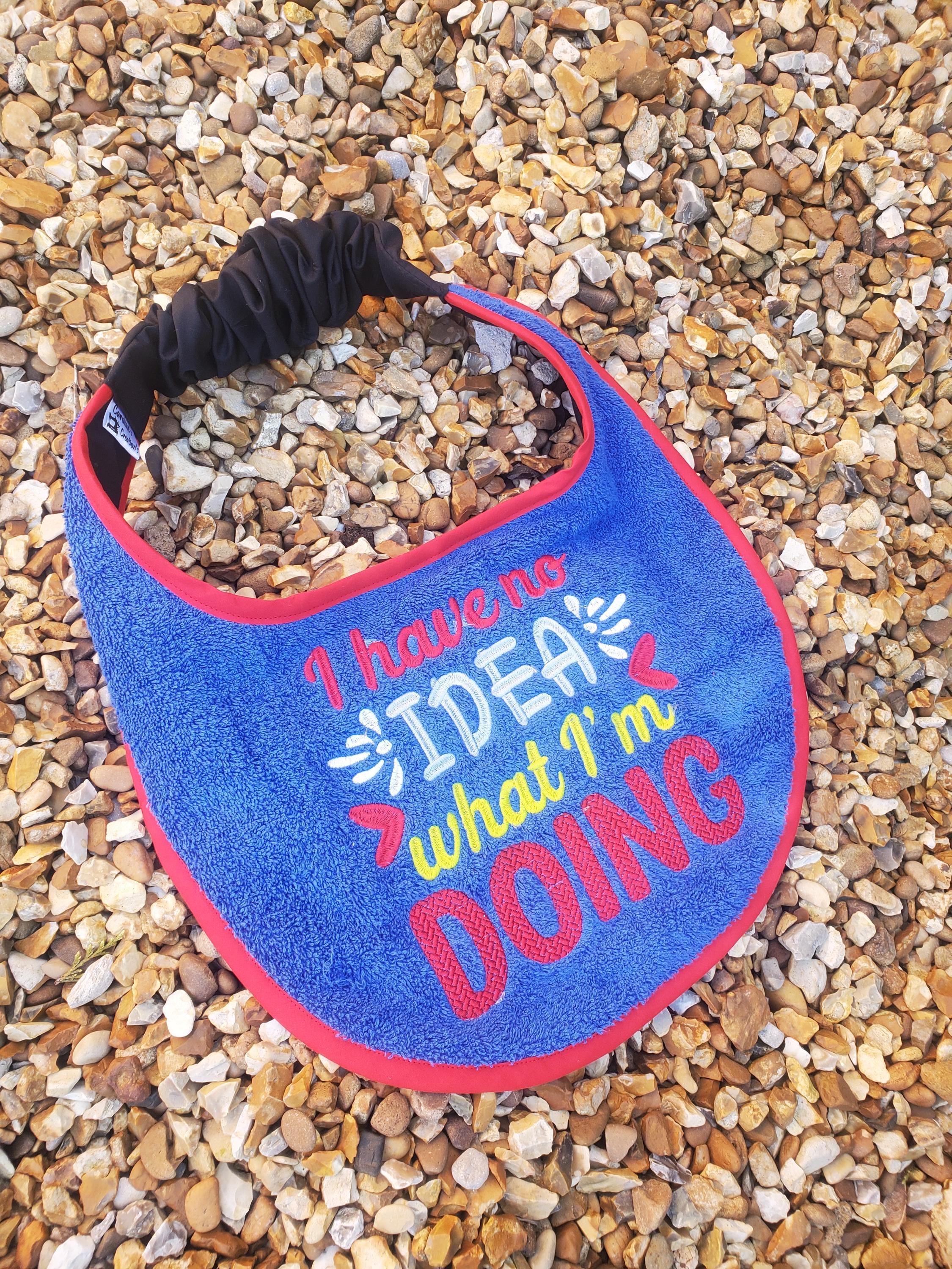 Large Breed Dog Bib: Terry Towel Slobber Catcher, Newfoundland Bib