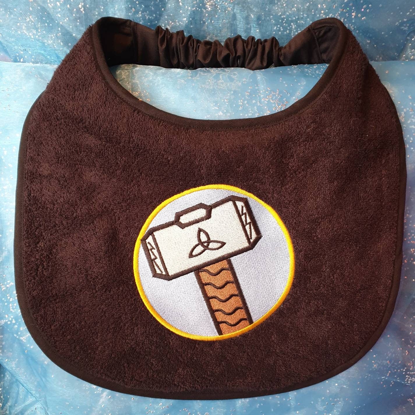 Large Breed Dog Bib: Terry Towel Slobber Bib, Newfoundland, St Bernard