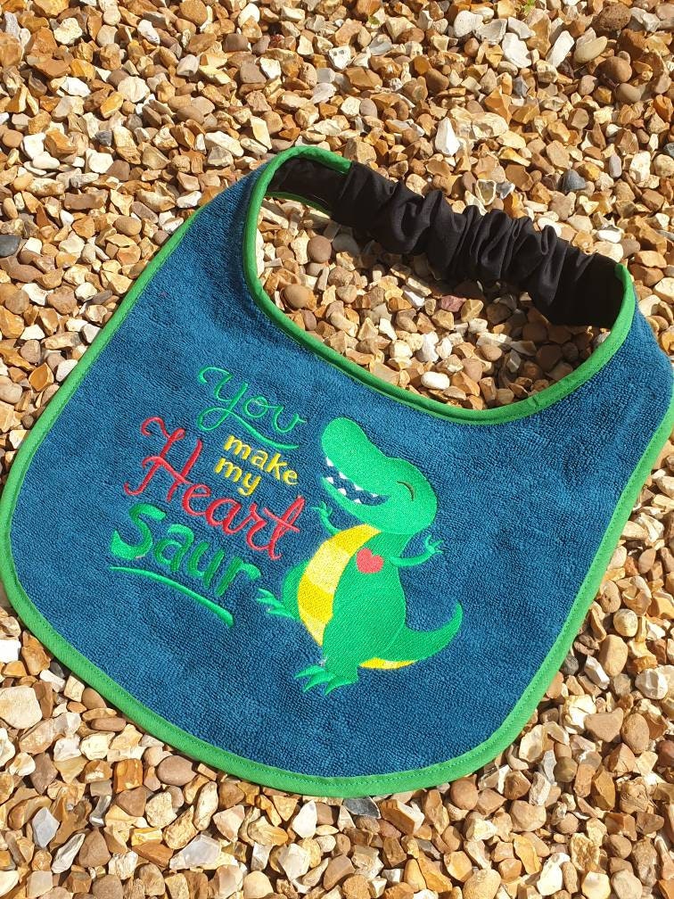 Large Breed Dog Bib: Absorbent Terry Towel, Newfoundland, St Bernard