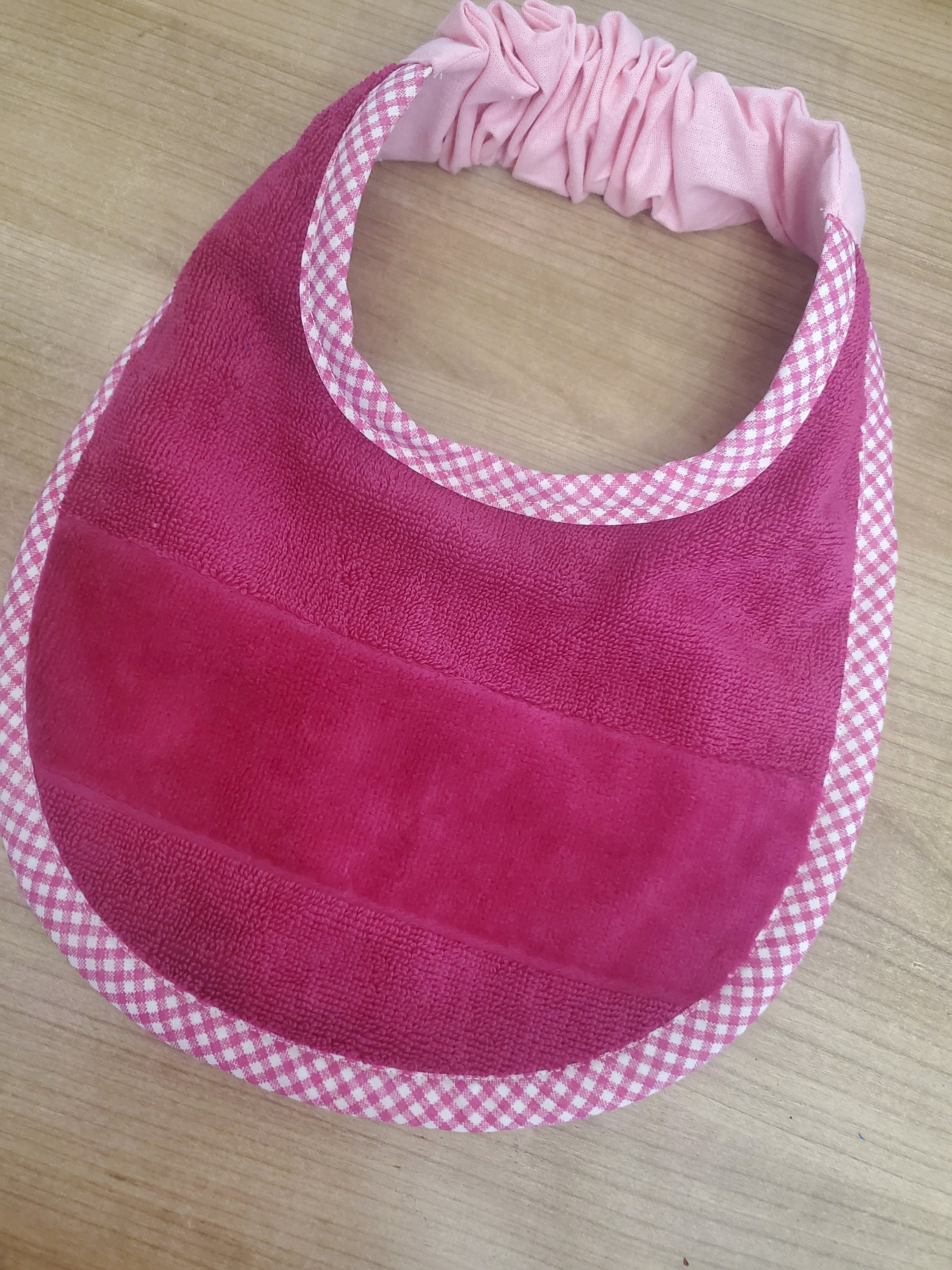 Puppy Bib: Terry Towel Drool Bib - Large Breed, Handmade in UK