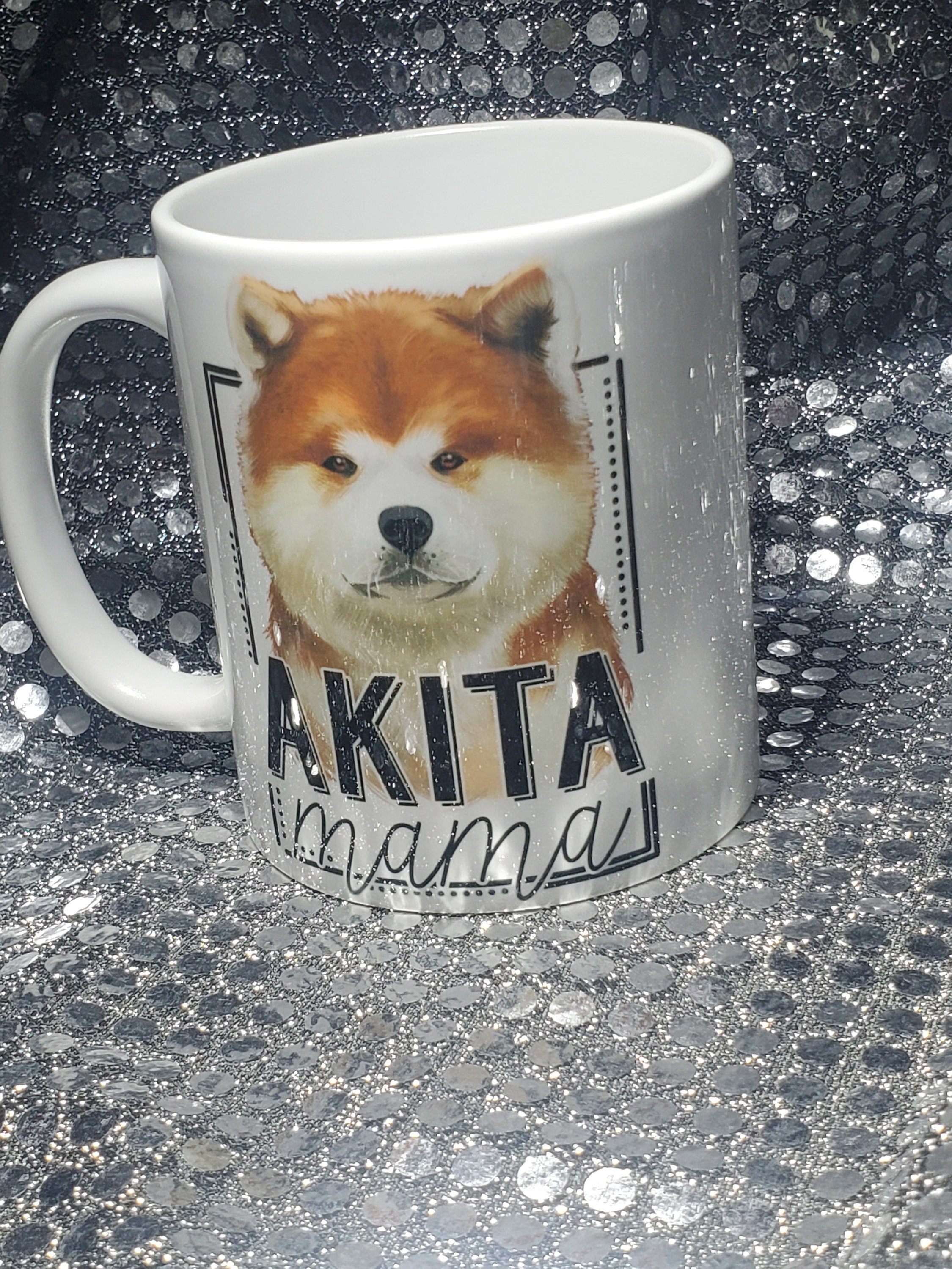 Personalized Akita Mama Mug: Dog Owner Gift