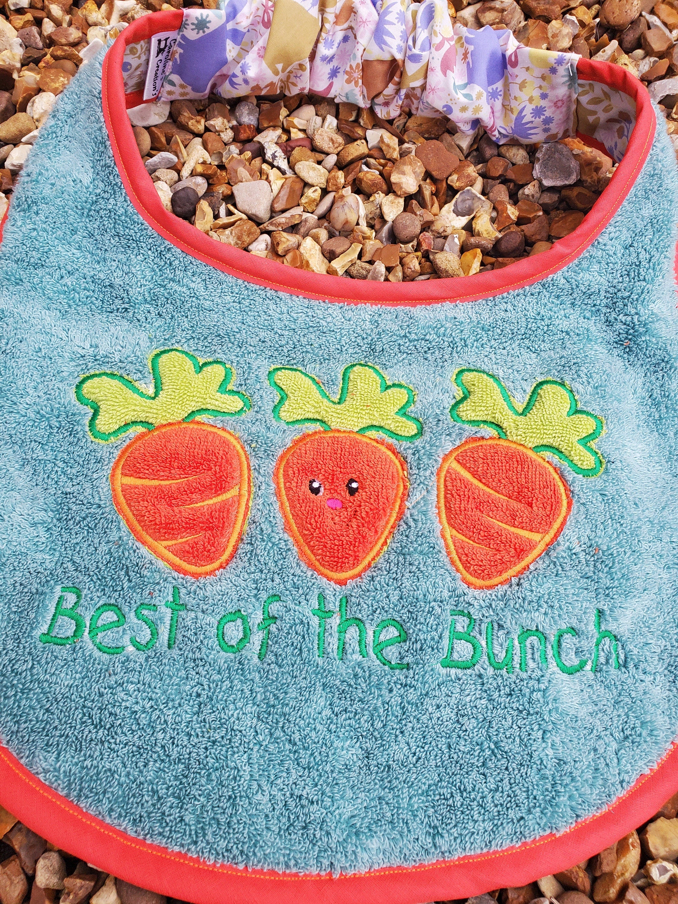 Large Breed Dog Bib: Terry Towel Drool Catcher, Newfoundland Size