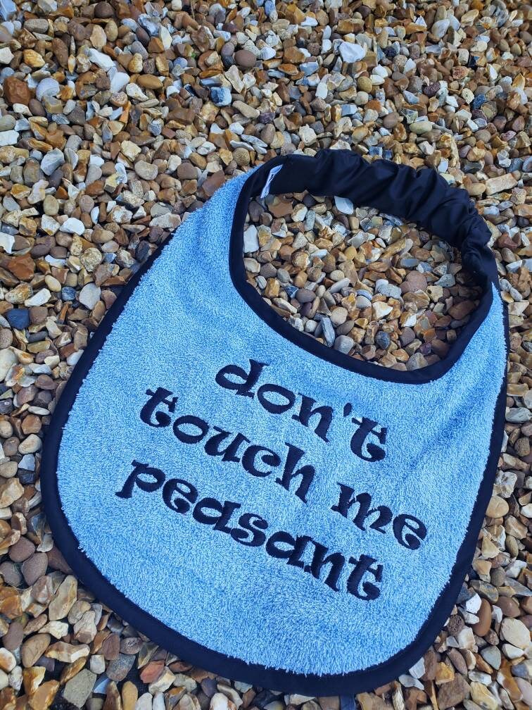 Large Breed Dog Bib: Absorbent Terry Towel, Newfoundland, St Bernard