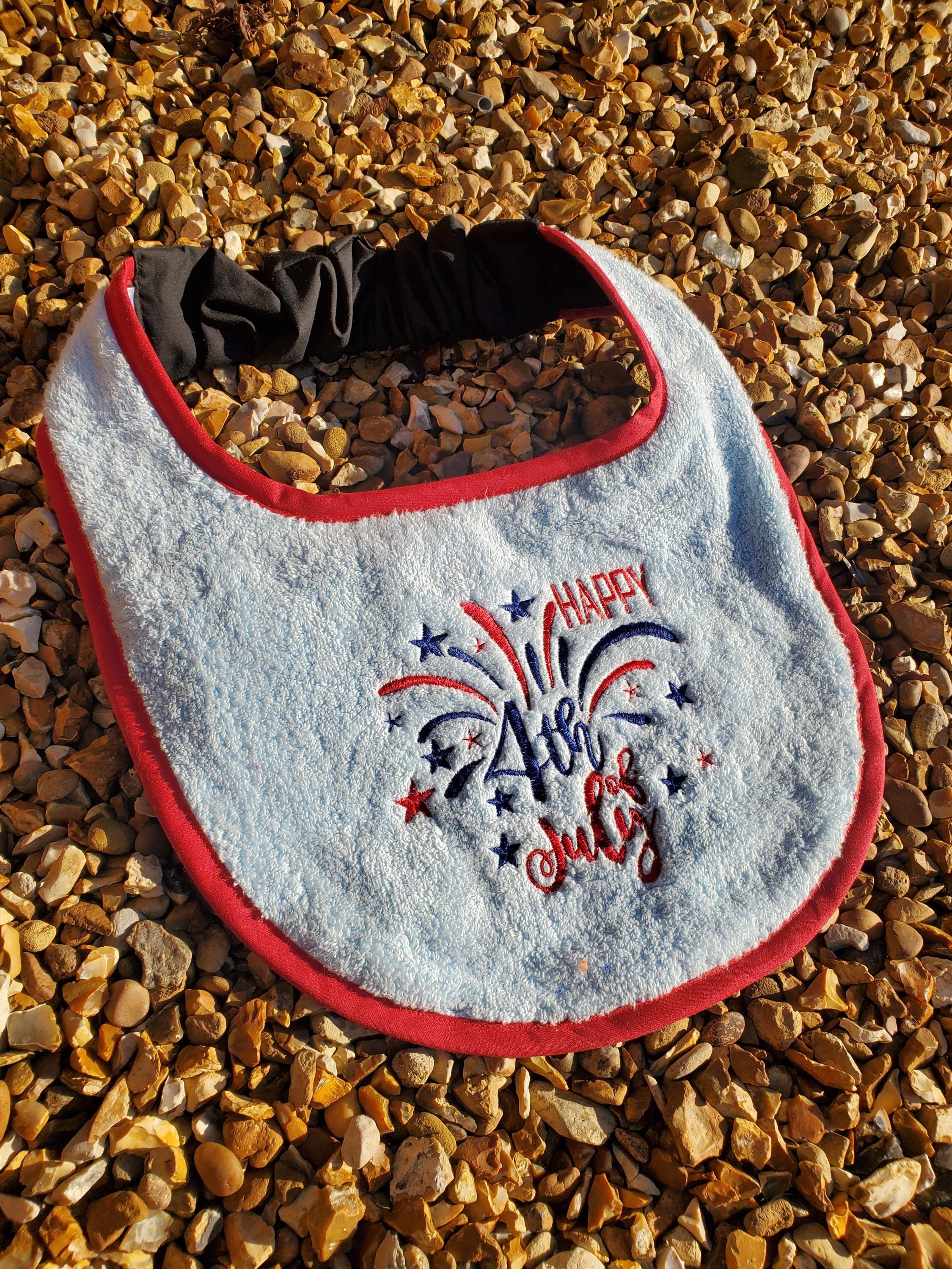 Large Breed Dog Bib: Absorbent Terry Towel, Newfoundland, St Bernard