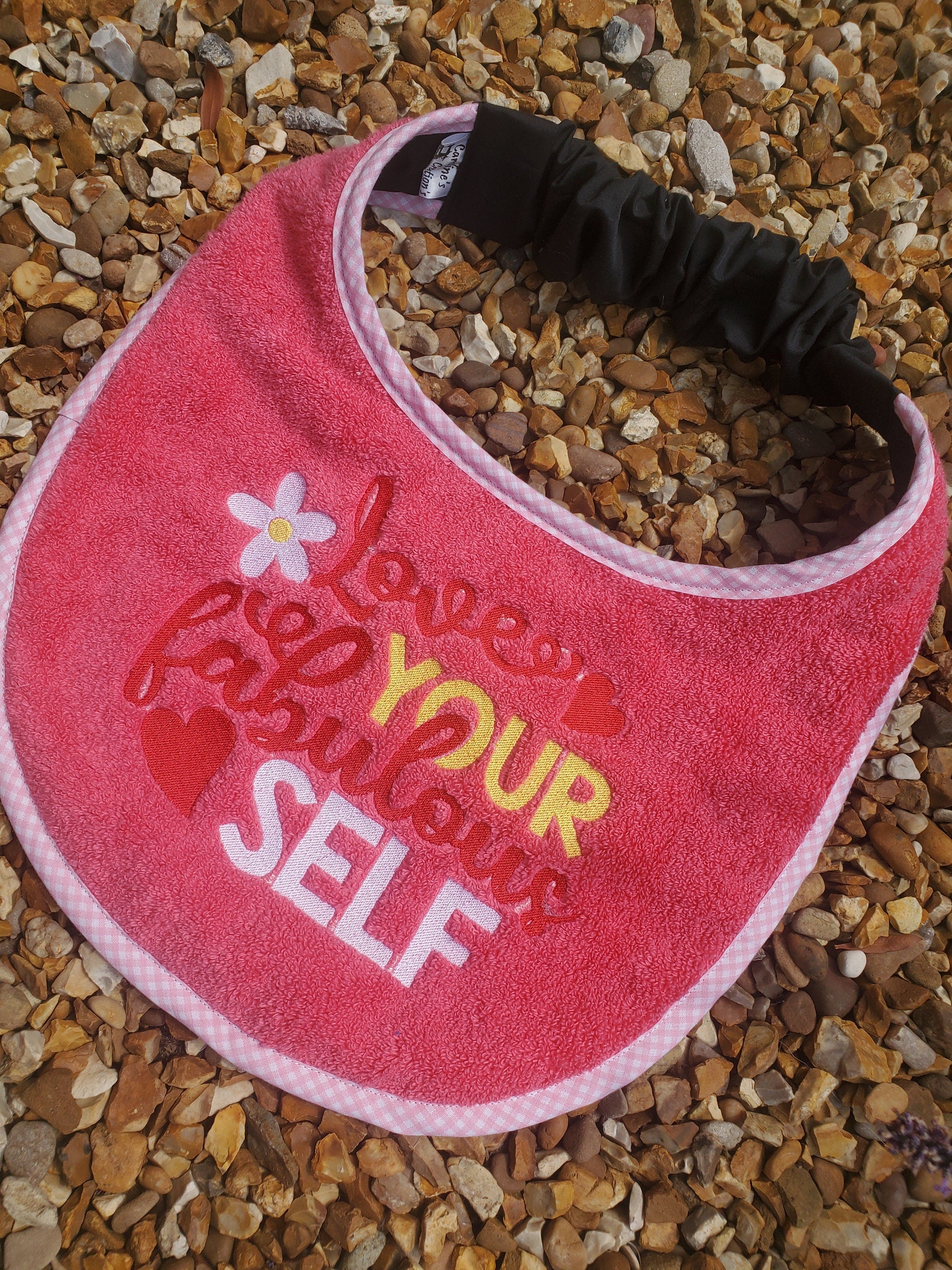 Large Breed Dog Bib: Absorbent Terry Towel, Newfoundland, St Bernard
