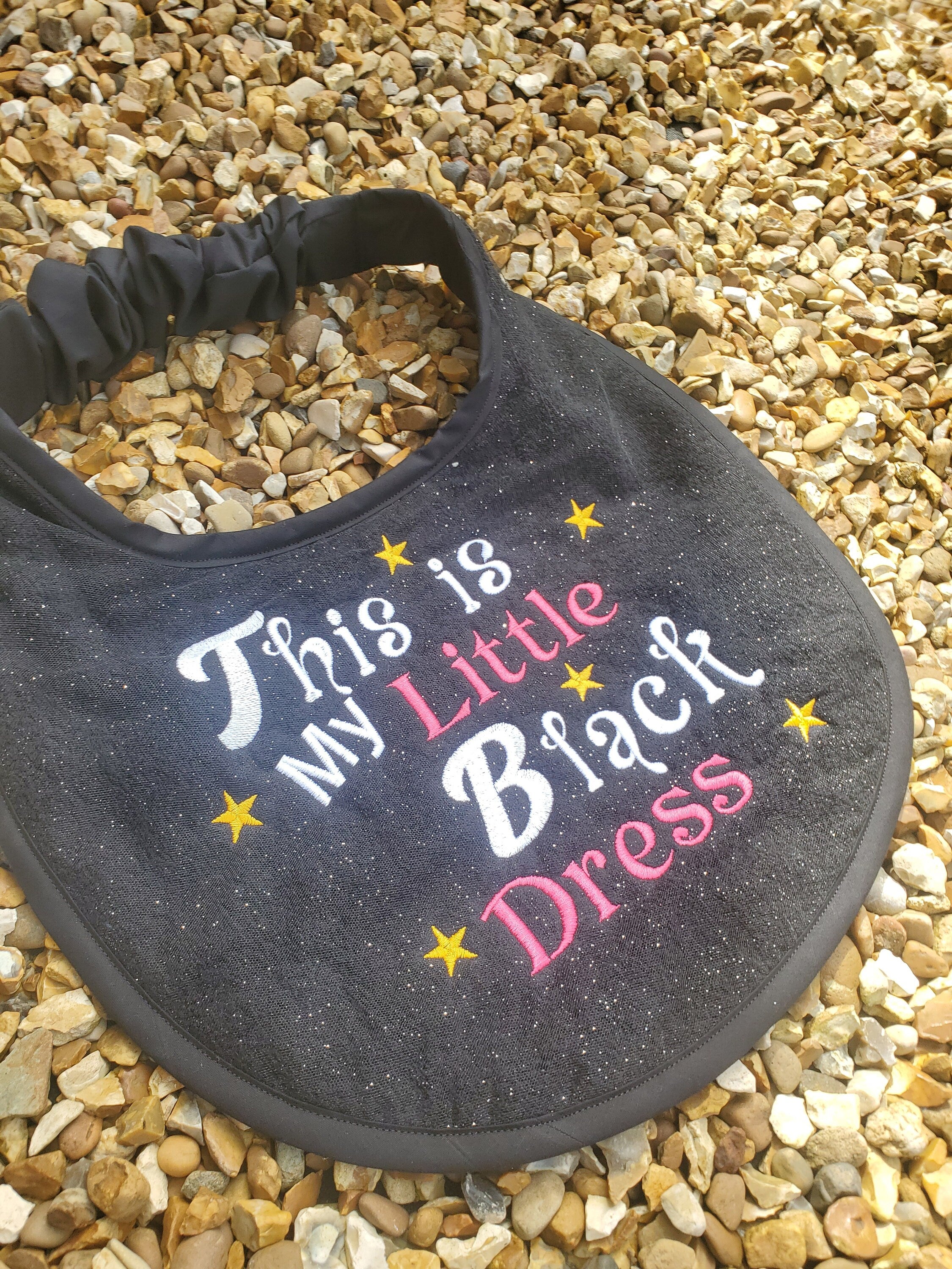 Personalized Large Dog Bib: Absorbent Terry Towel, Newfoundland Breed