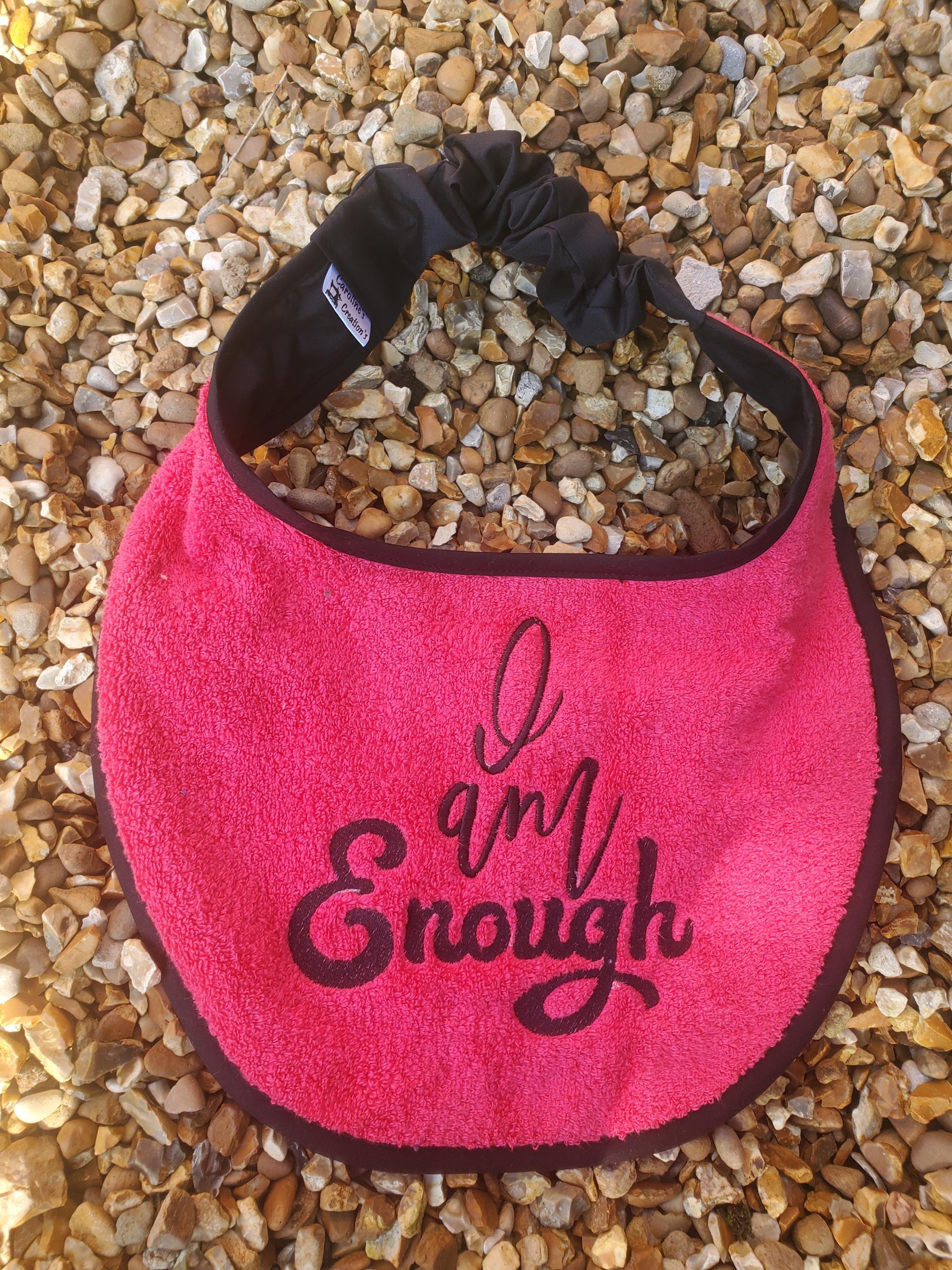 Personalized Large Breed Dog Bib: Terry Towel Slobber Catcher