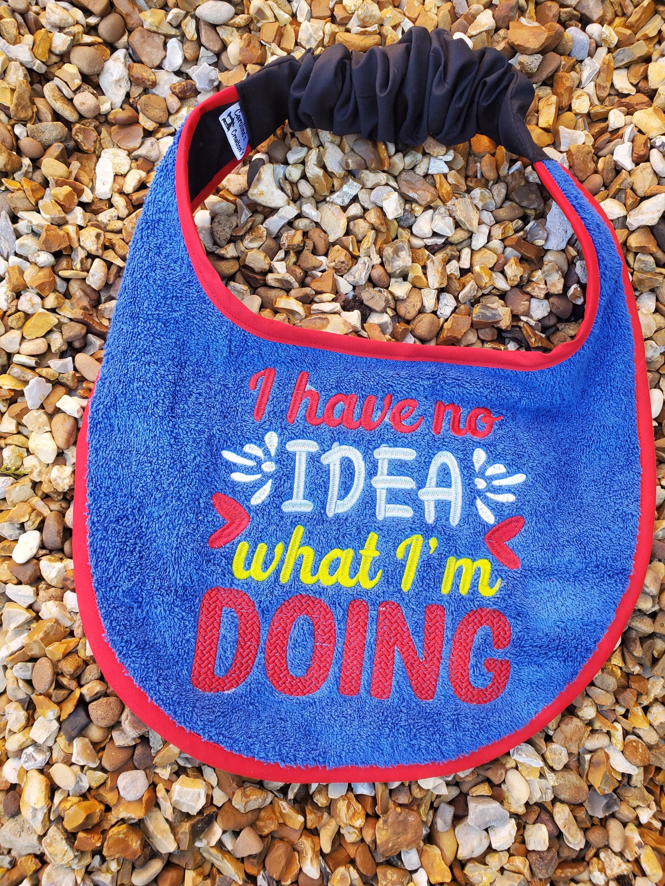 Large Breed Dog Bib: Terry Towel Slobber Catcher, Newfoundland Bib
