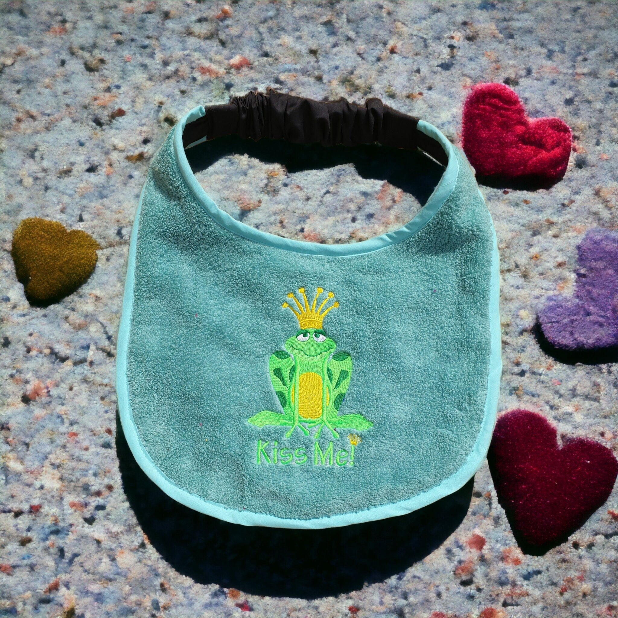 Large Dog Drool Bib: Terry Towel, Newfoundland Breed