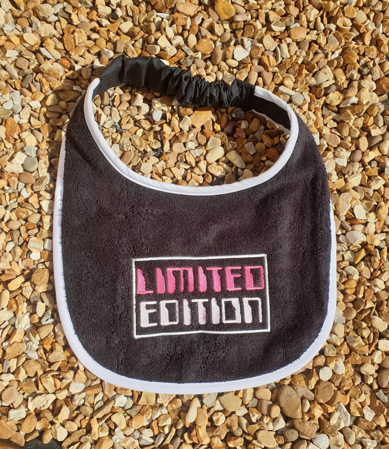 Large Breed Dog Bib: Terry Towel Slobber Bib, Custom Option