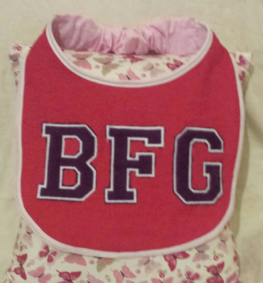 Large Dog Bib: Absorbent Terry Towel, Newfoundland Breed