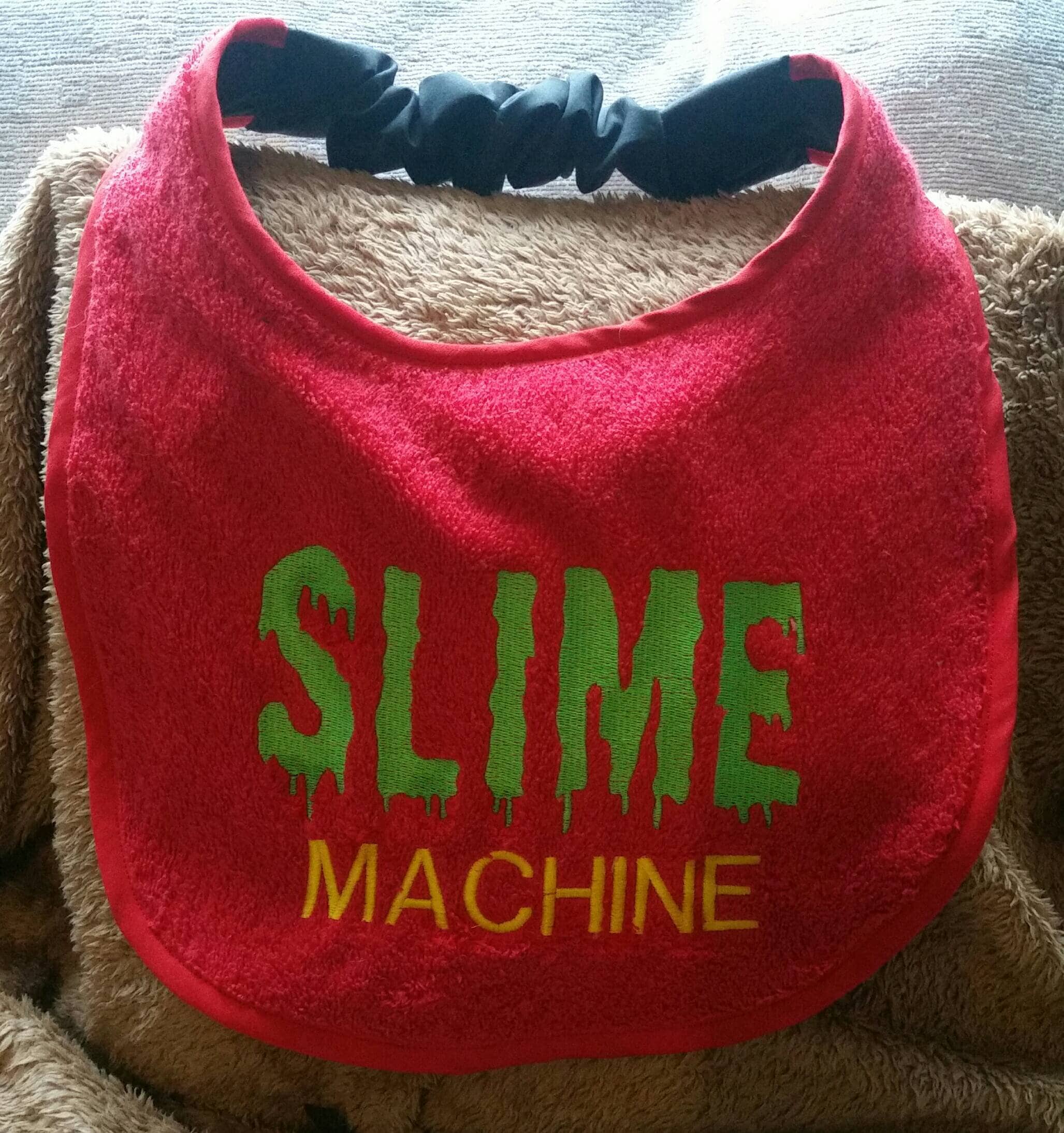 Large Breed Dog Bib: Terry Towel Drool Bib for Newfoundland