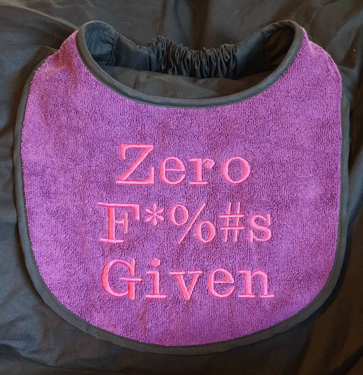 Large Breed Dog Bib: Absorbent Terry Towel, Newfoundland, Custom Name