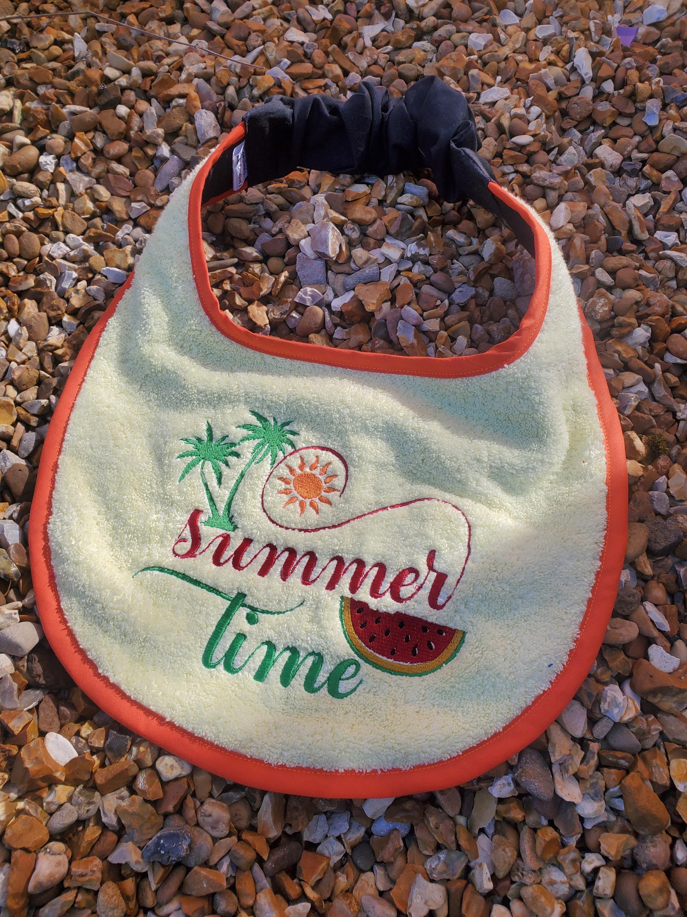 Large Breed Dog Bib: Absorbent Terry Towel, Newfoundland, St Bernard