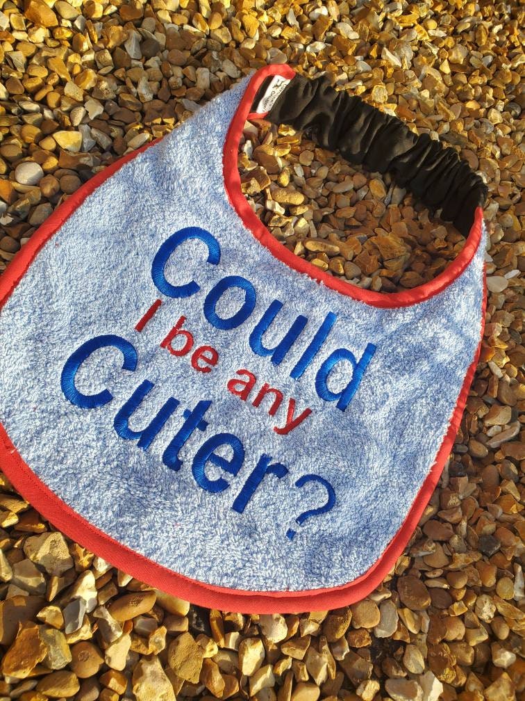 Large Breed Dog Bib: Terry Towel Slobber Bib, Newfoundland, St Bernard