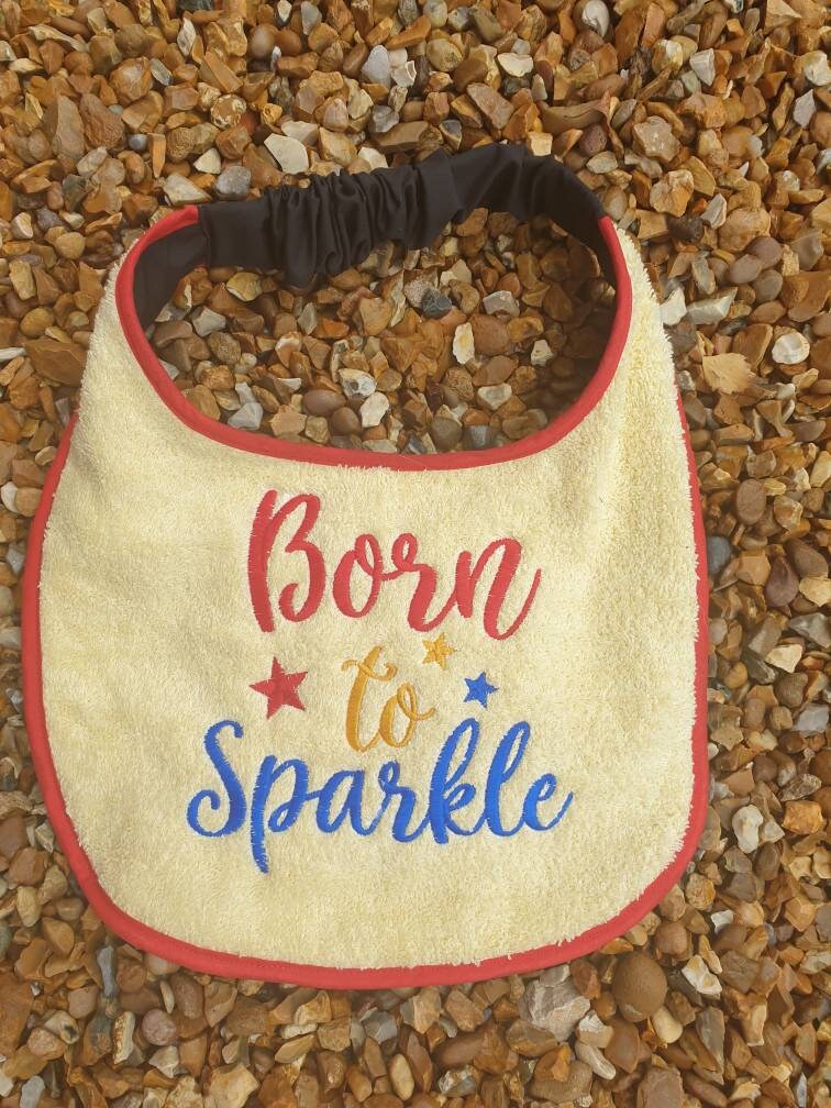 Large Breed Dog Bib: Absorbent Terry Towel, Newfoundland, St Bernard