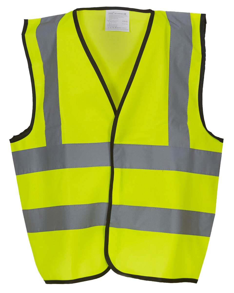 Personalized Child's Hi Viz Vest: Reflective Safety Wear
