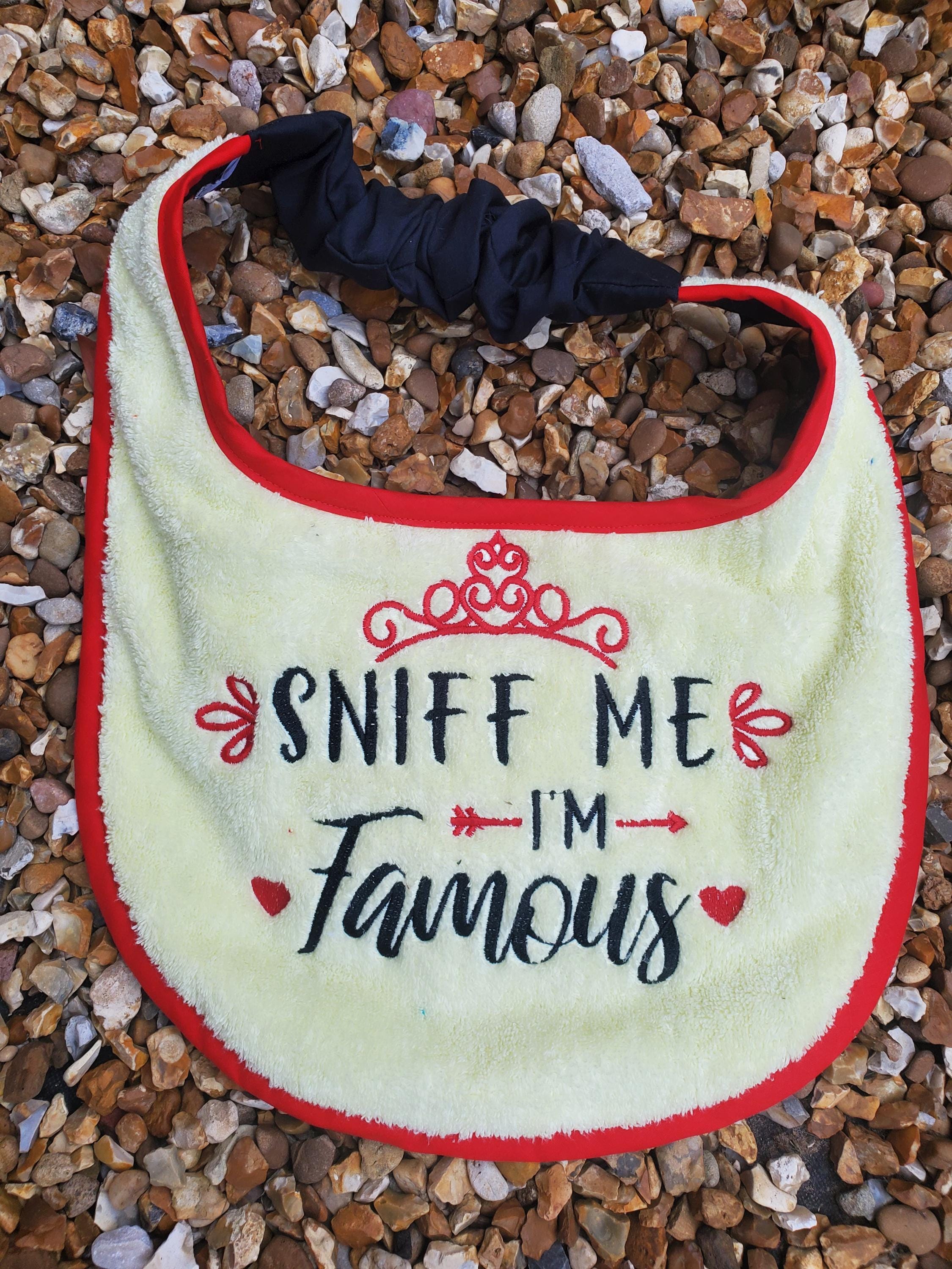 Personalized Large Breed Dog Bib: Terry Towel Slobber Catcher