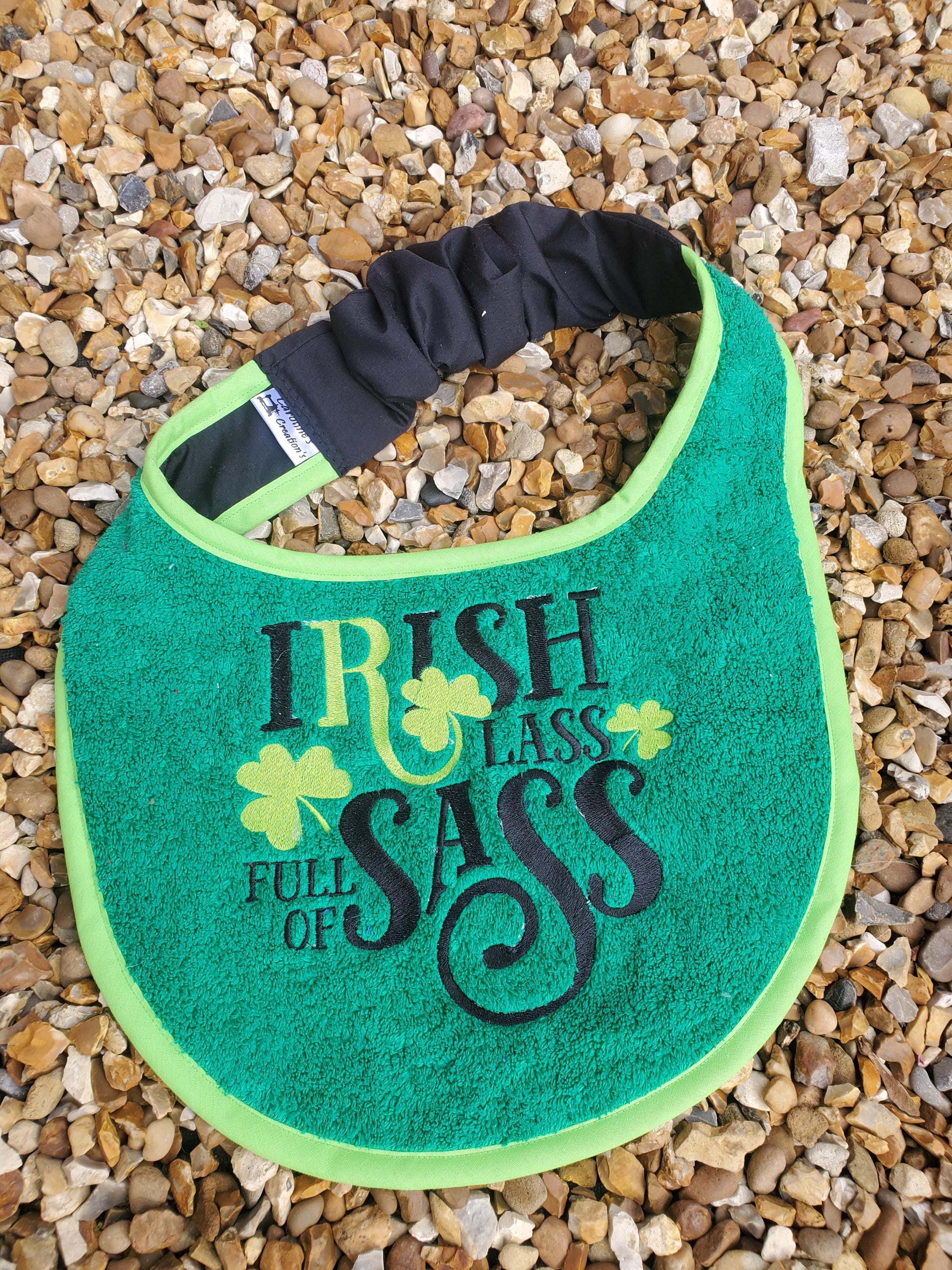 Personalized Large Dog Bib: Terry Towel Slobber Bib, Newfoundland Breed
