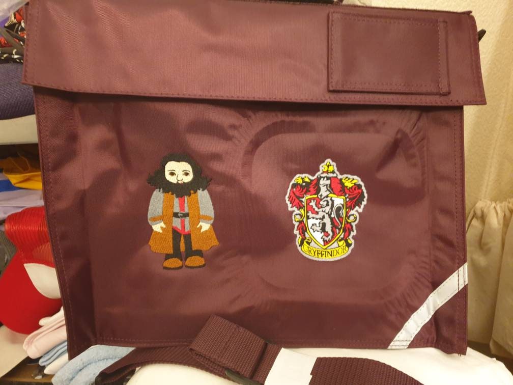 Personalized Kids Book Bag: Embroidered Name, Primary School Bag