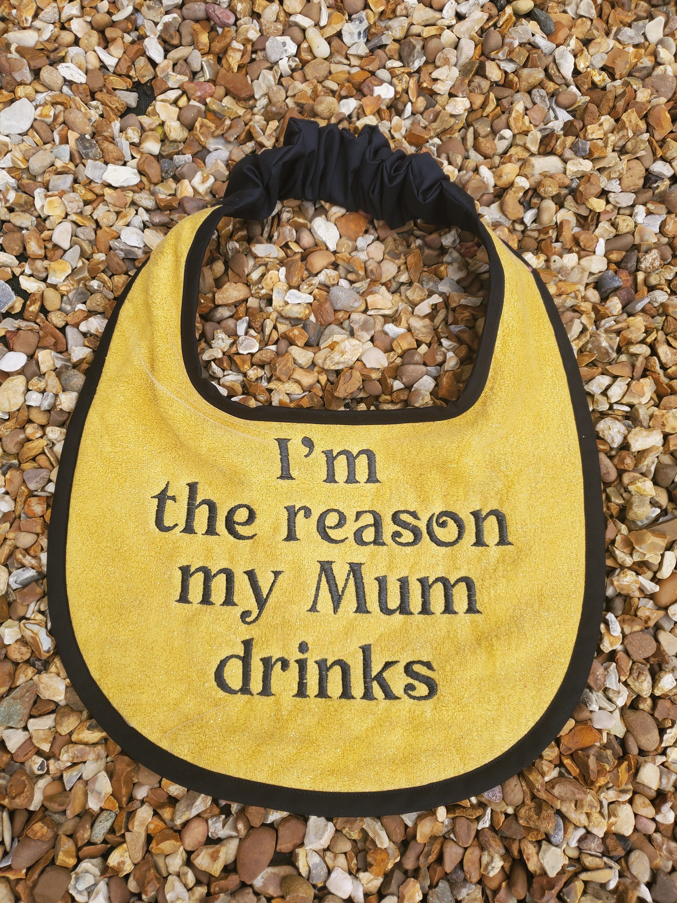 Large Breed Dog Bib: Absorbent Terry Towel, Newfoundland, St Bernard
