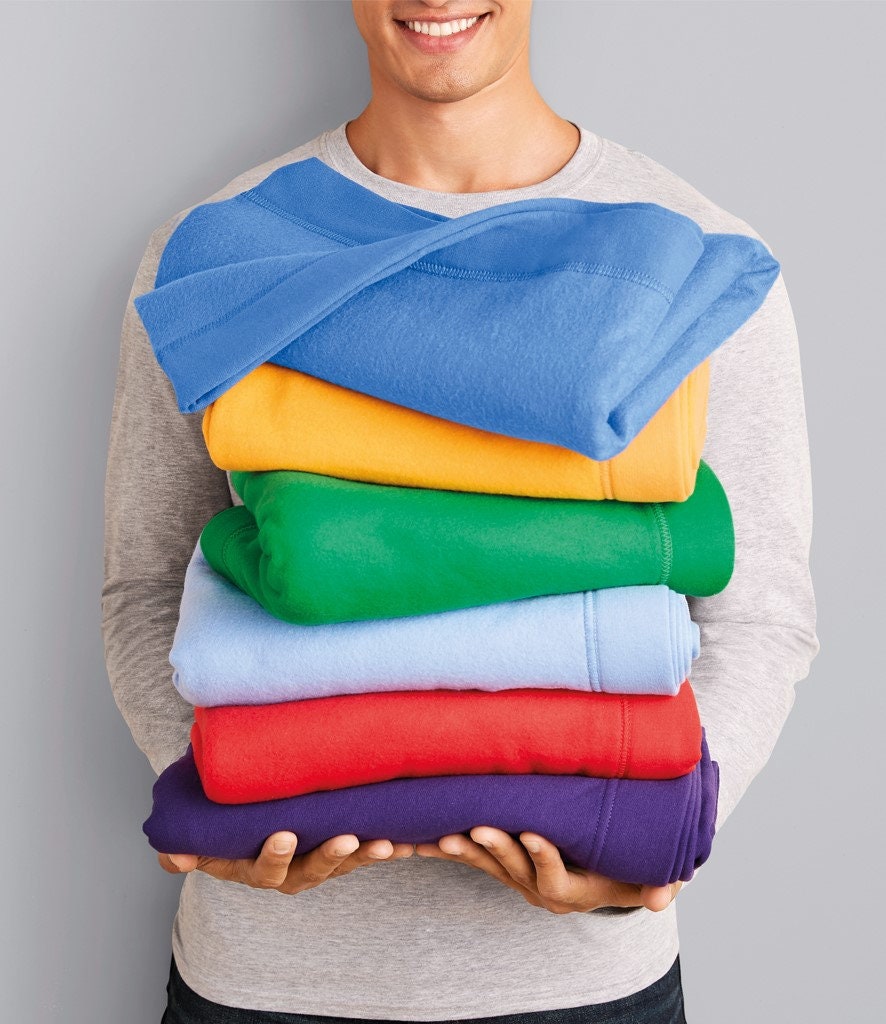 Personalized Embroidered Stadium Blanket: Custom Sweatshirt Blanket