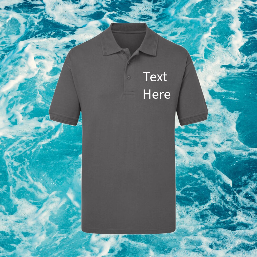 Personalised Embroidered Logo Polo Shirt - Custom Workwear Uniform UK | Business Branding
