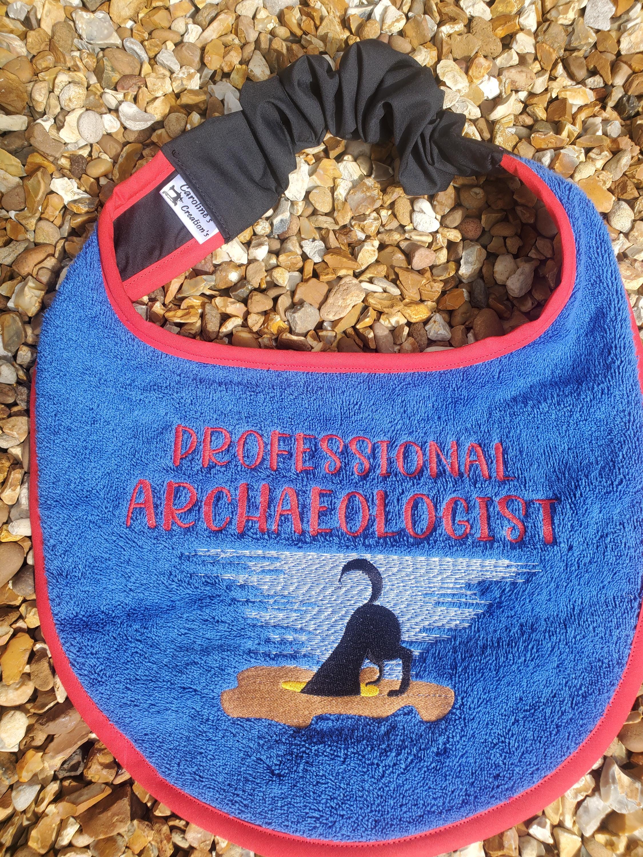 Large Breed Dog Bib: Absorbent Terry Towel, Newfoundland, Personalized