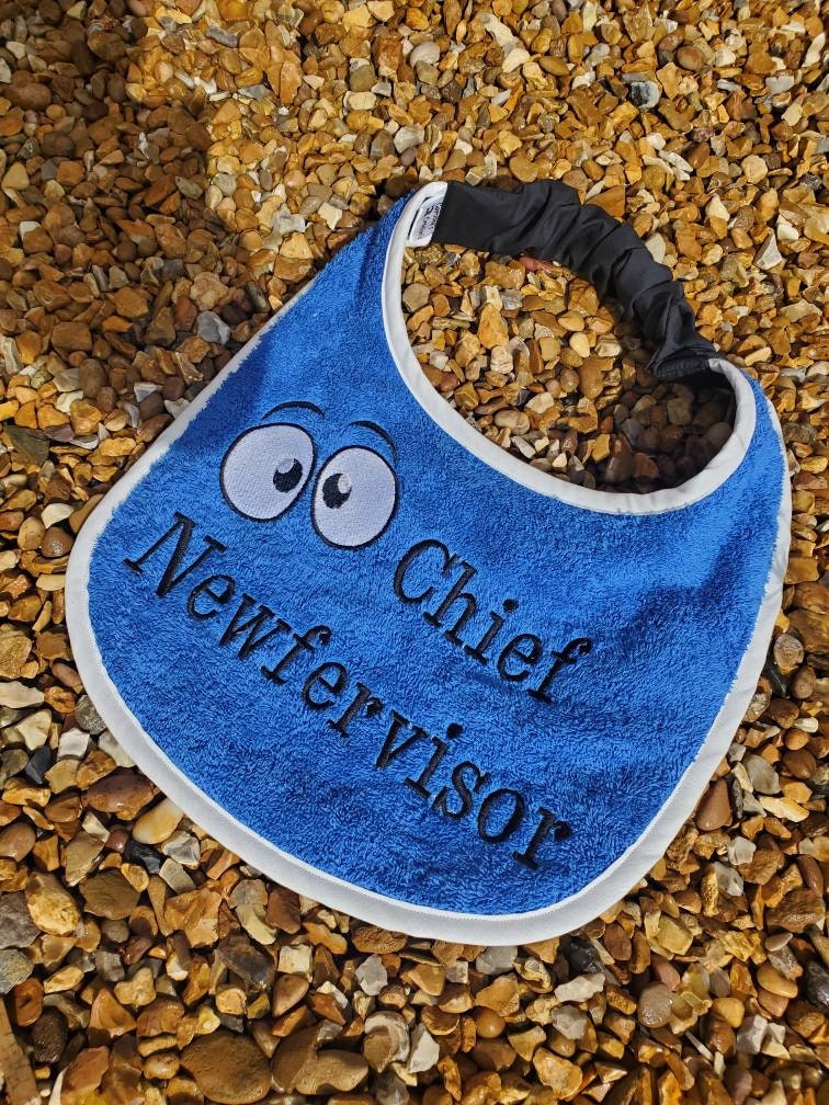 Large Breed Dog Bib: Absorbent Terry Towel, Newfoundland, St Bernard