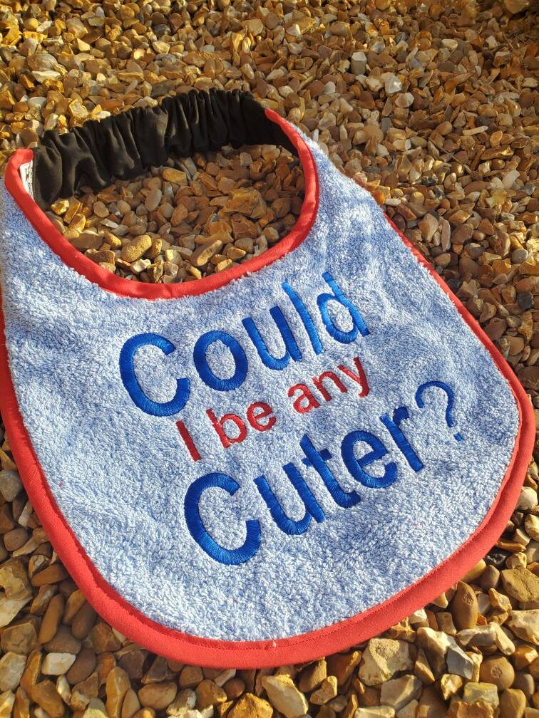 Large Breed Dog Bib: Terry Towel Slobber Bib, Newfoundland, St Bernard