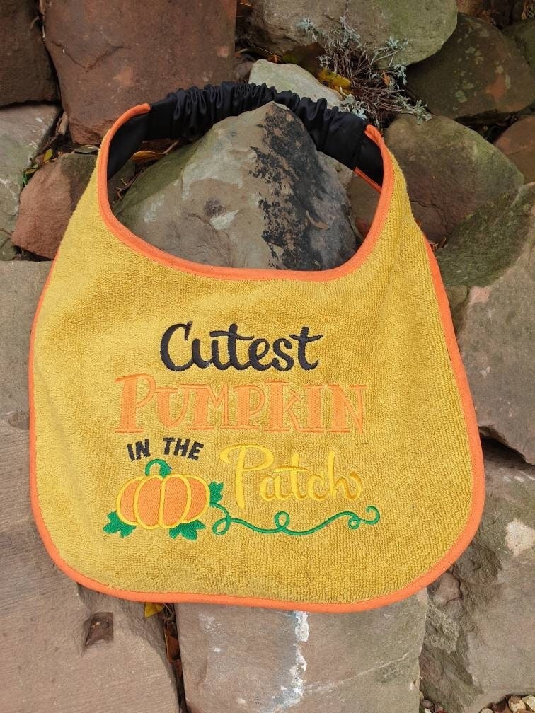 Large Breed Dog Bib: Absorbent Terry Towel, Newfoundland, St Bernard