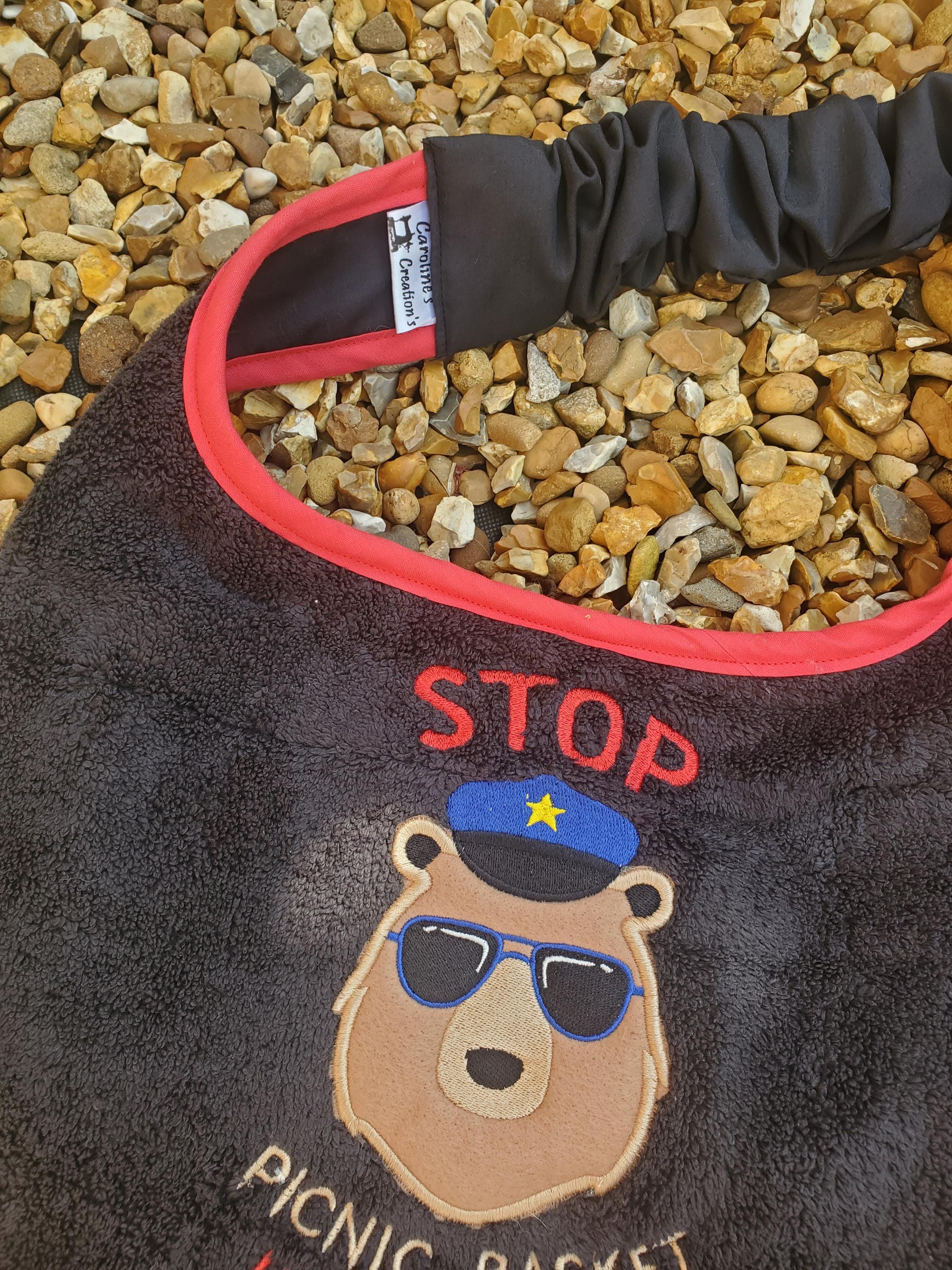 Personalized Large Breed Dog Bib: Absorbent Terry Towel, Newfoundland Bib