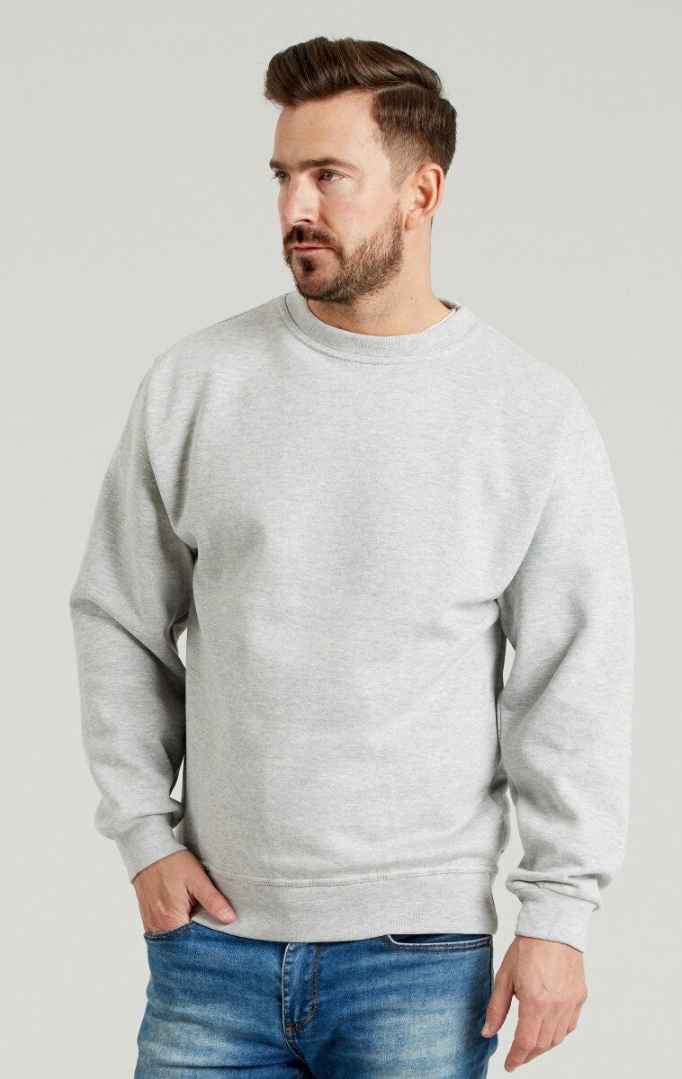 Personalized Embroidered Logo Sweatshirt: Custom Unisex Workwear