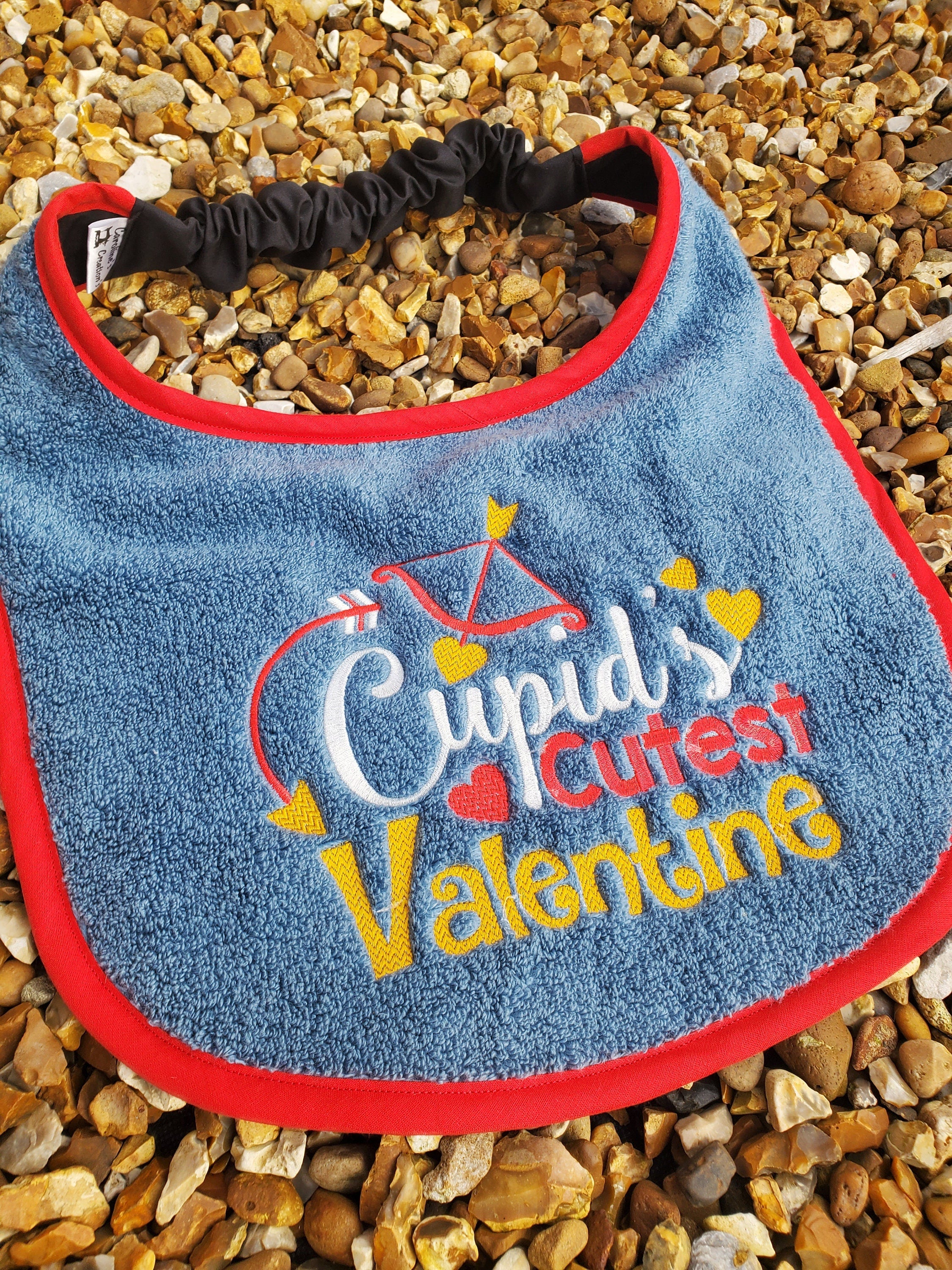 Large Breed Dog Bib: Absorbent Terry Towel, Newfoundland, St Bernard