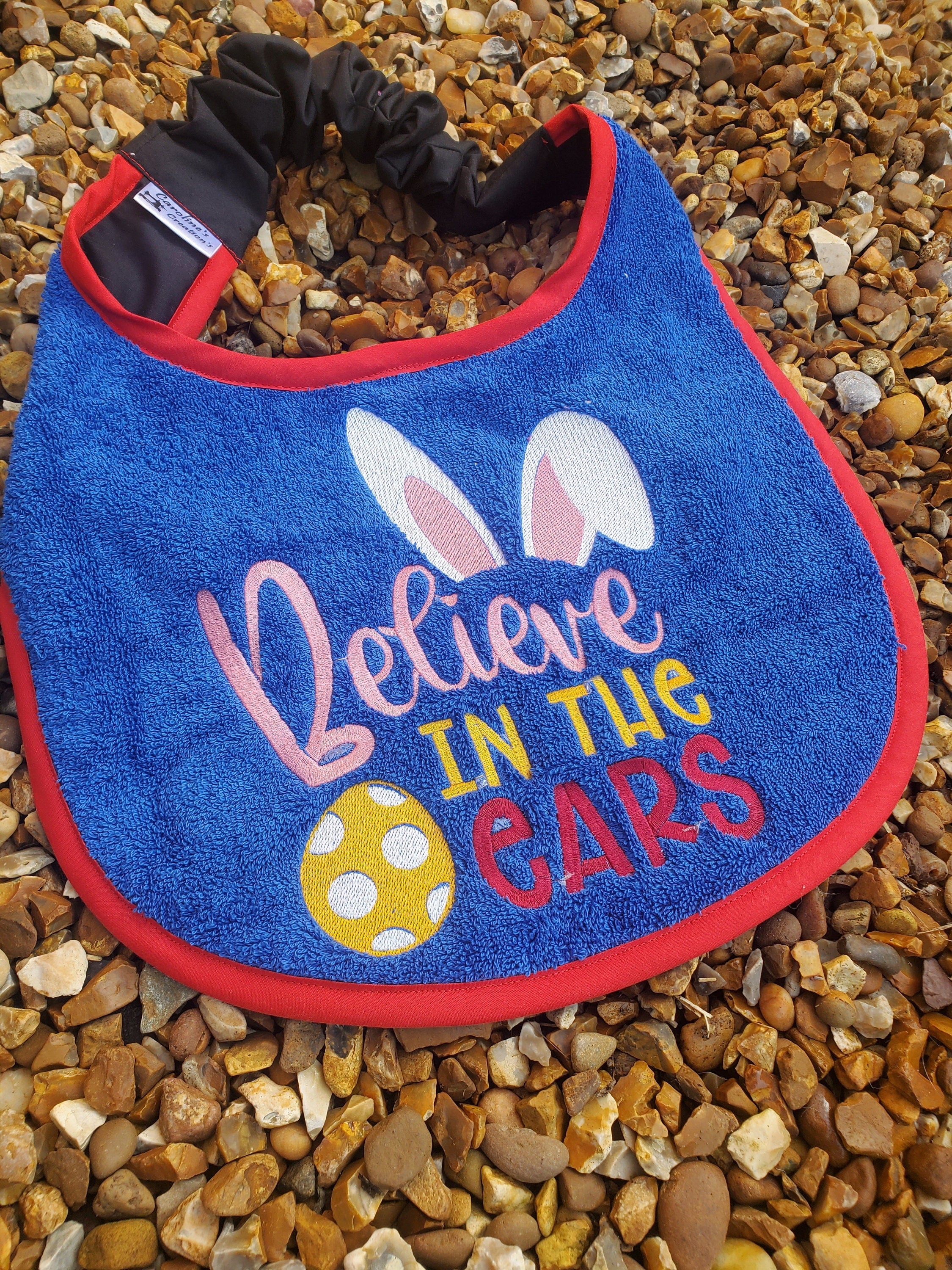 Large Breed Dog Bib: Absorbent Terry Towel Slobber Bib