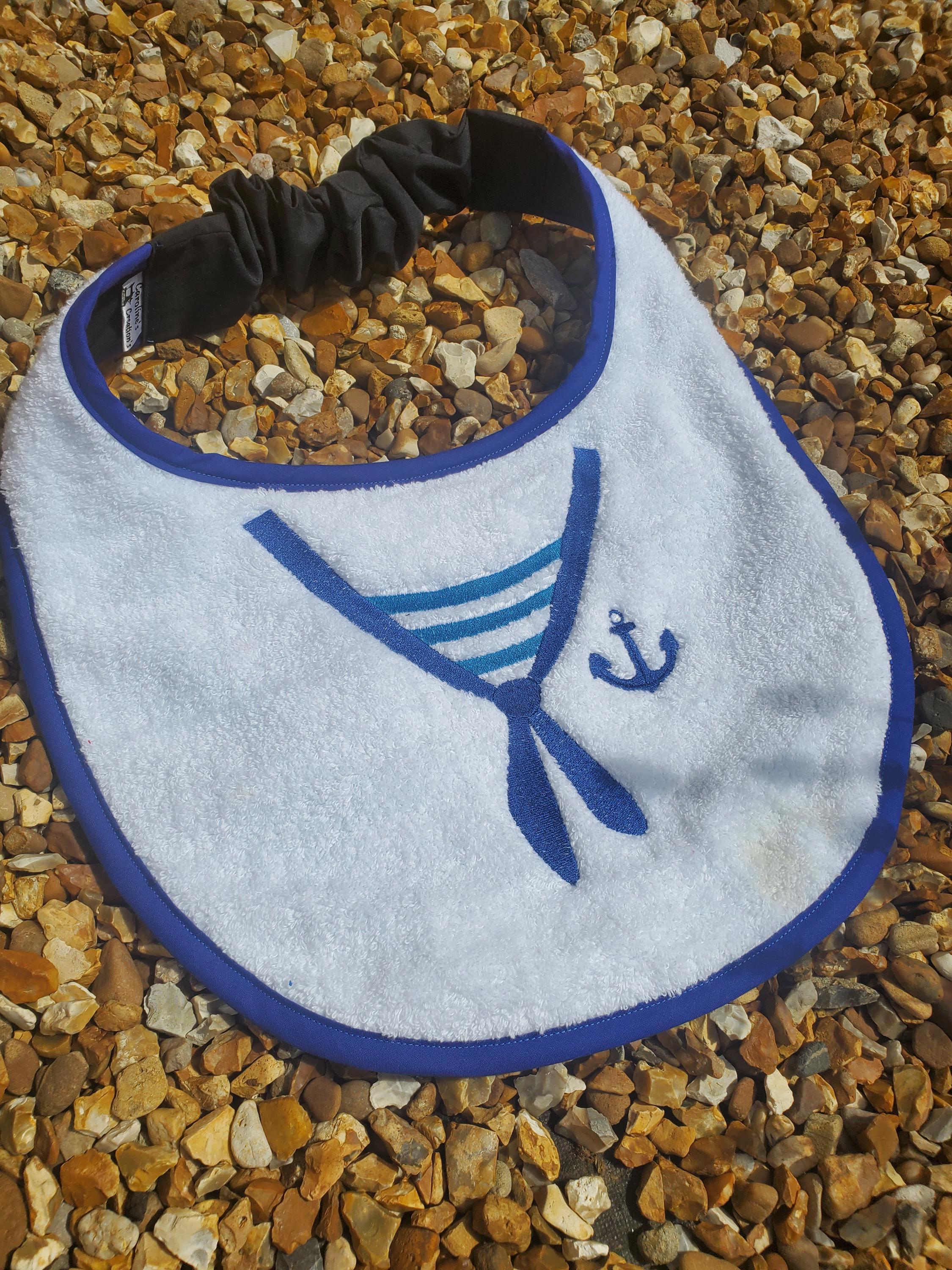 Large Breed Dog Bib: Absorbent Terry Towel, Newfoundland, Personalized